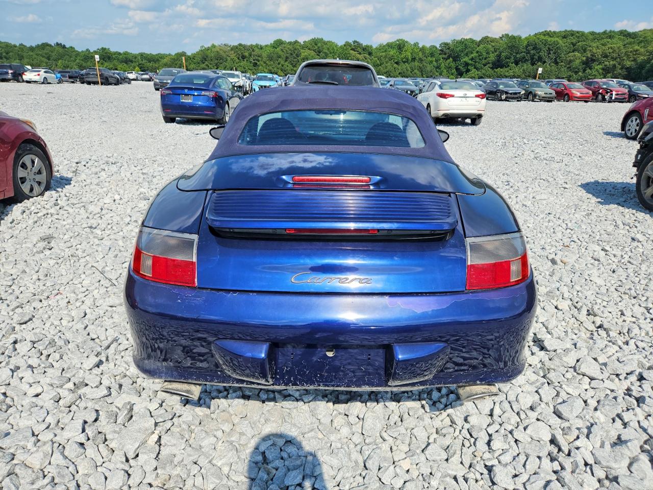 2002 Porsche 911 Carrera 2 Синий vin: WP0CA29922S651371