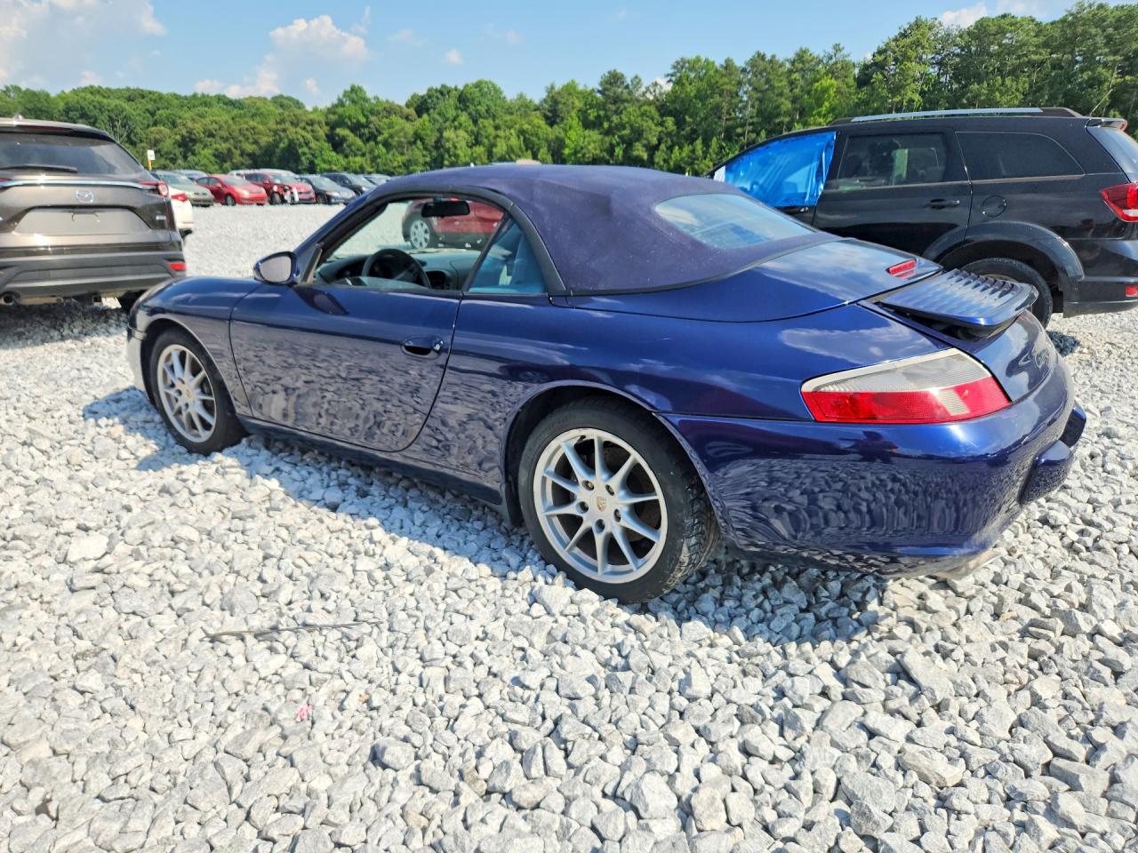 2002 Porsche 911 Carrera 2 Синий vin: WP0CA29922S651371