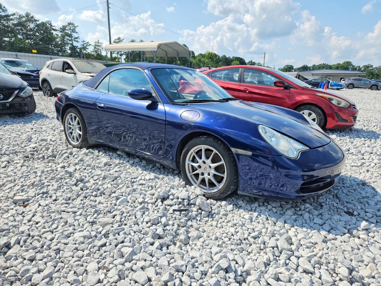 2002 Porsche 911 Carrera 2 Синий vin: WP0CA29922S651371