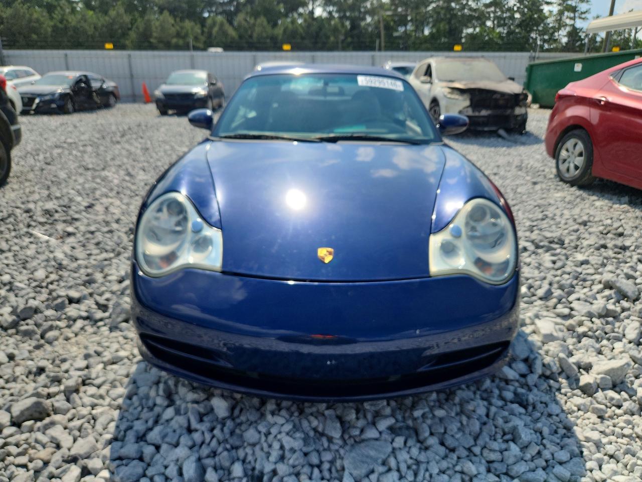 2002 Porsche 911 Carrera 2 Синий vin: WP0CA29922S651371