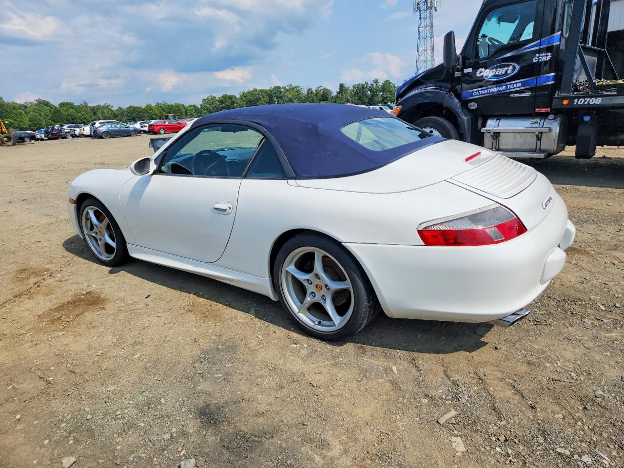 2004 Porsche 911 Carrera White vin: WP0CA29924S652510