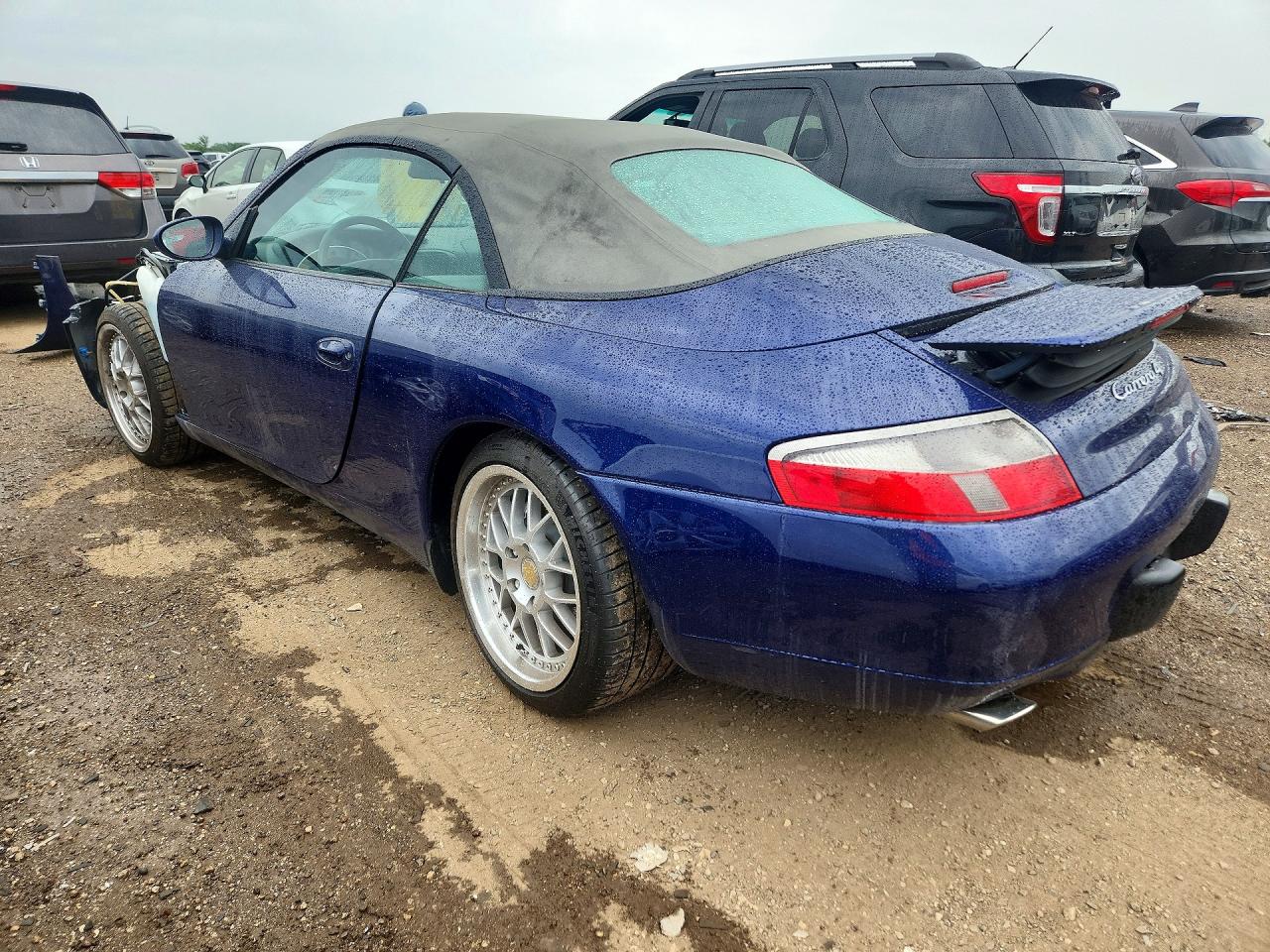 2000 Porsche Carrera Gt Blue vin: WP0CA2992YS650911