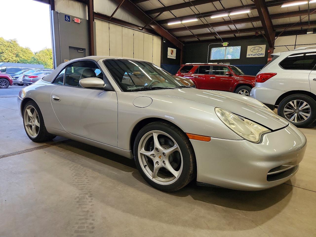 2003 Porsche 911 Carrera 2 Silver vin: WP0CA29933S650196