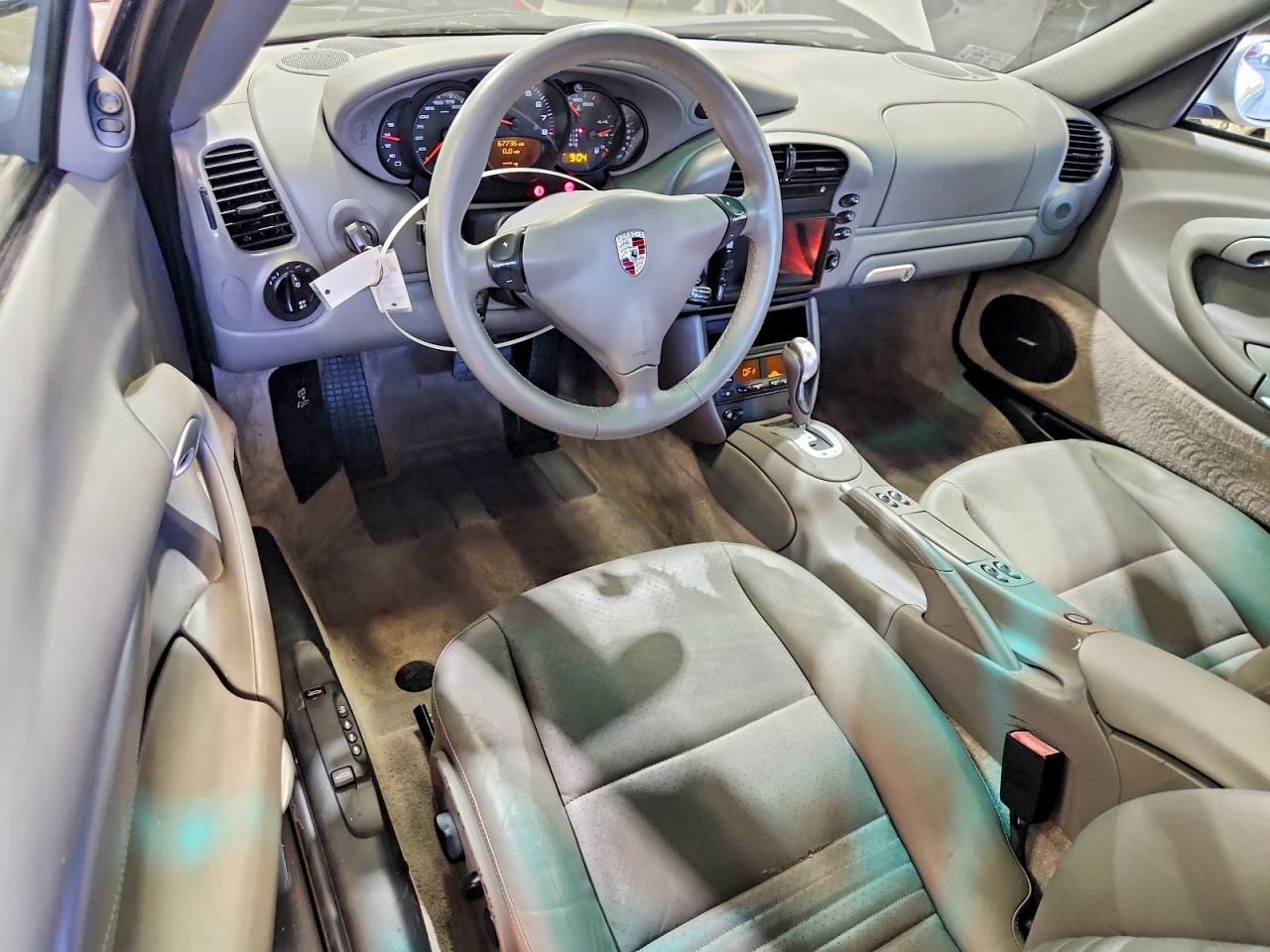 2003 Porsche 911 Carrera 2 Silver vin: WP0CA29933S650196