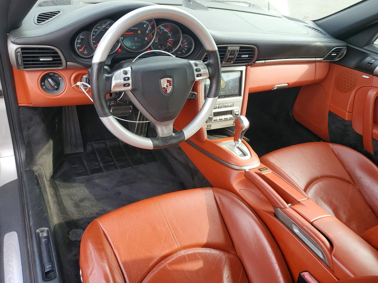 2007 Porsche 911 New Generation Carrera Cabriolet Silver vin: WP0CA29937S765922