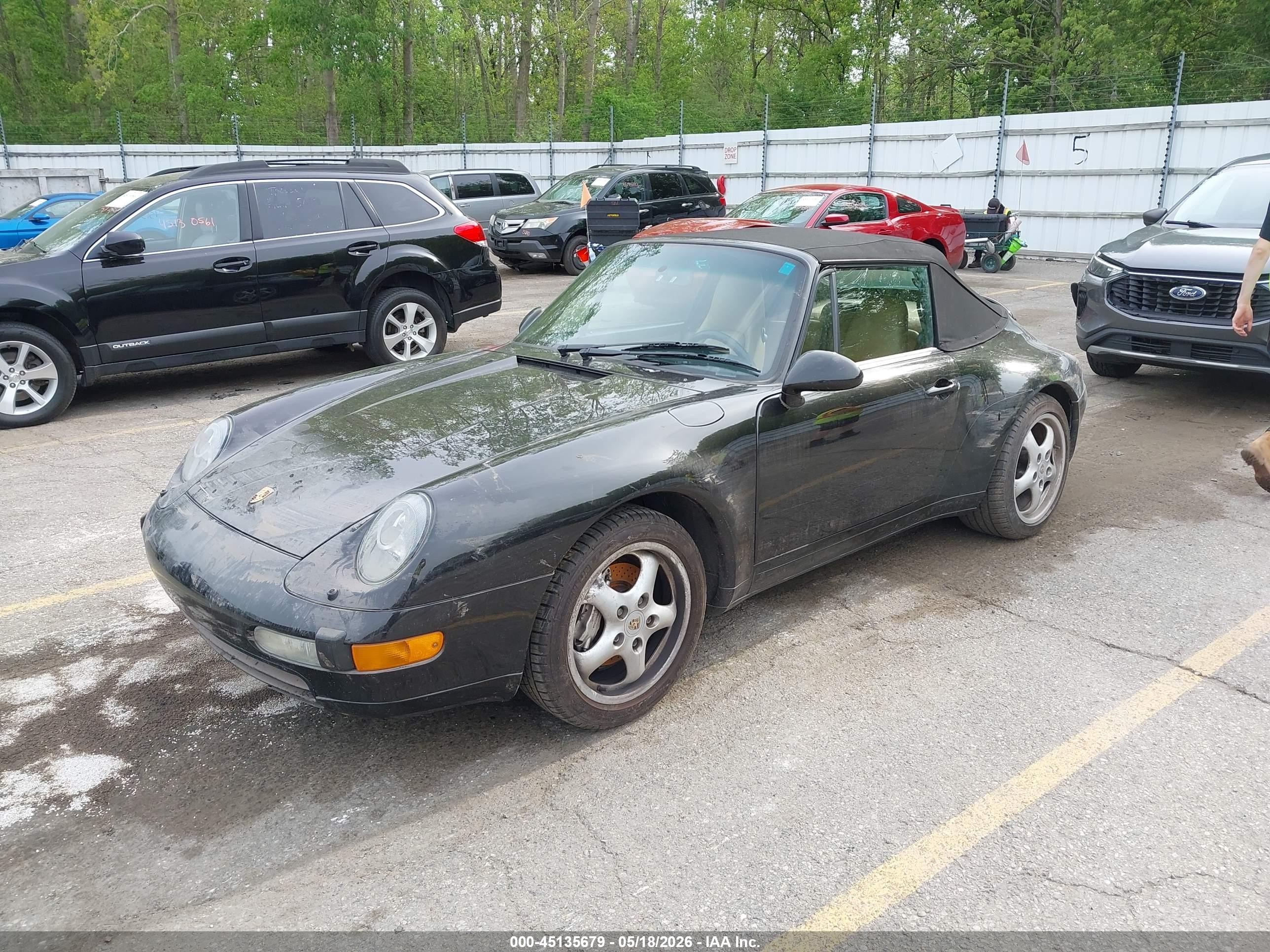 1996 Porsche 911 Carrera 2/carrera 4 Black vin: WP0CA2993TS340677