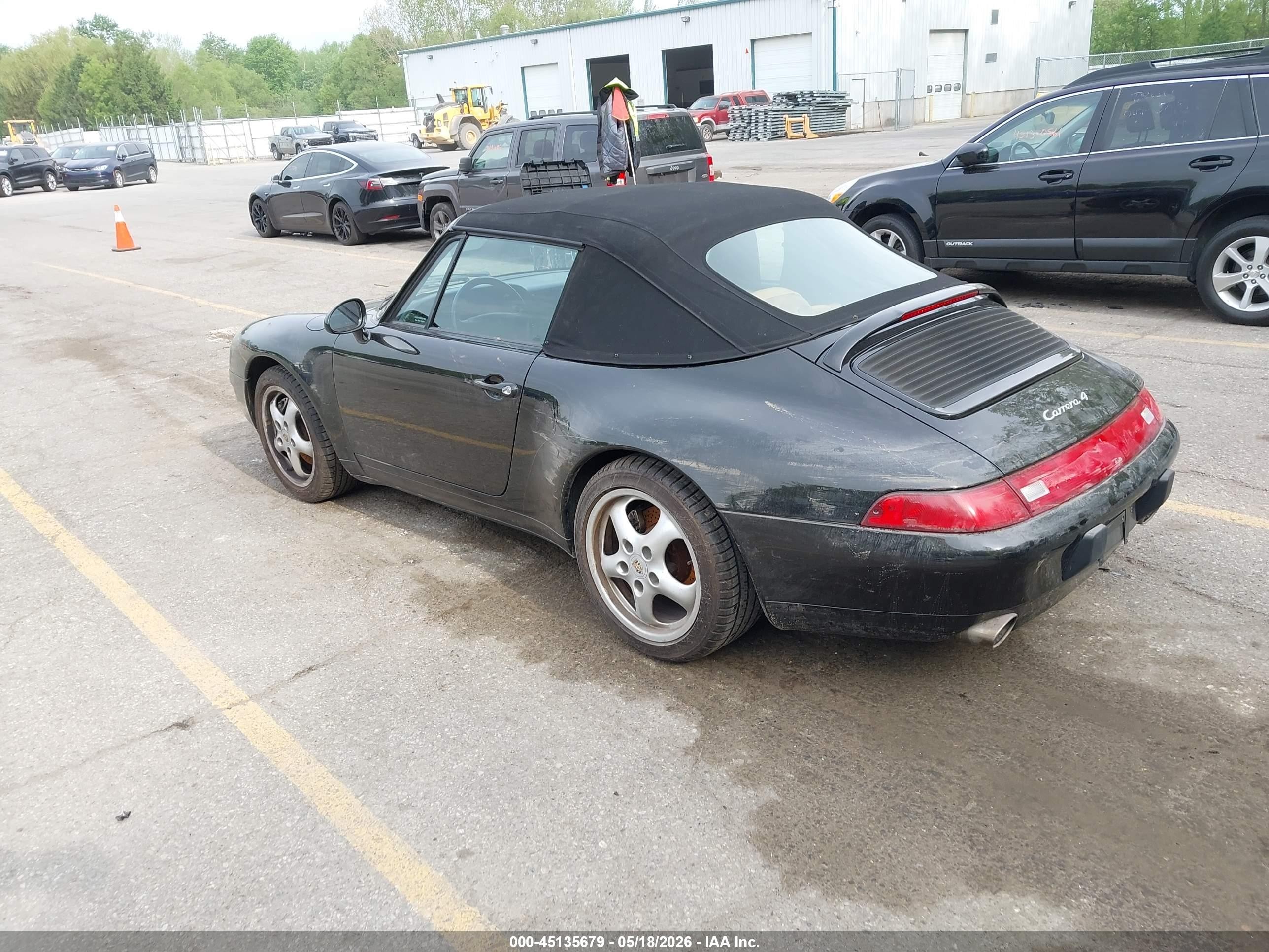 1996 Porsche 911 Carrera 2/carrera 4 Black vin: WP0CA2993TS340677