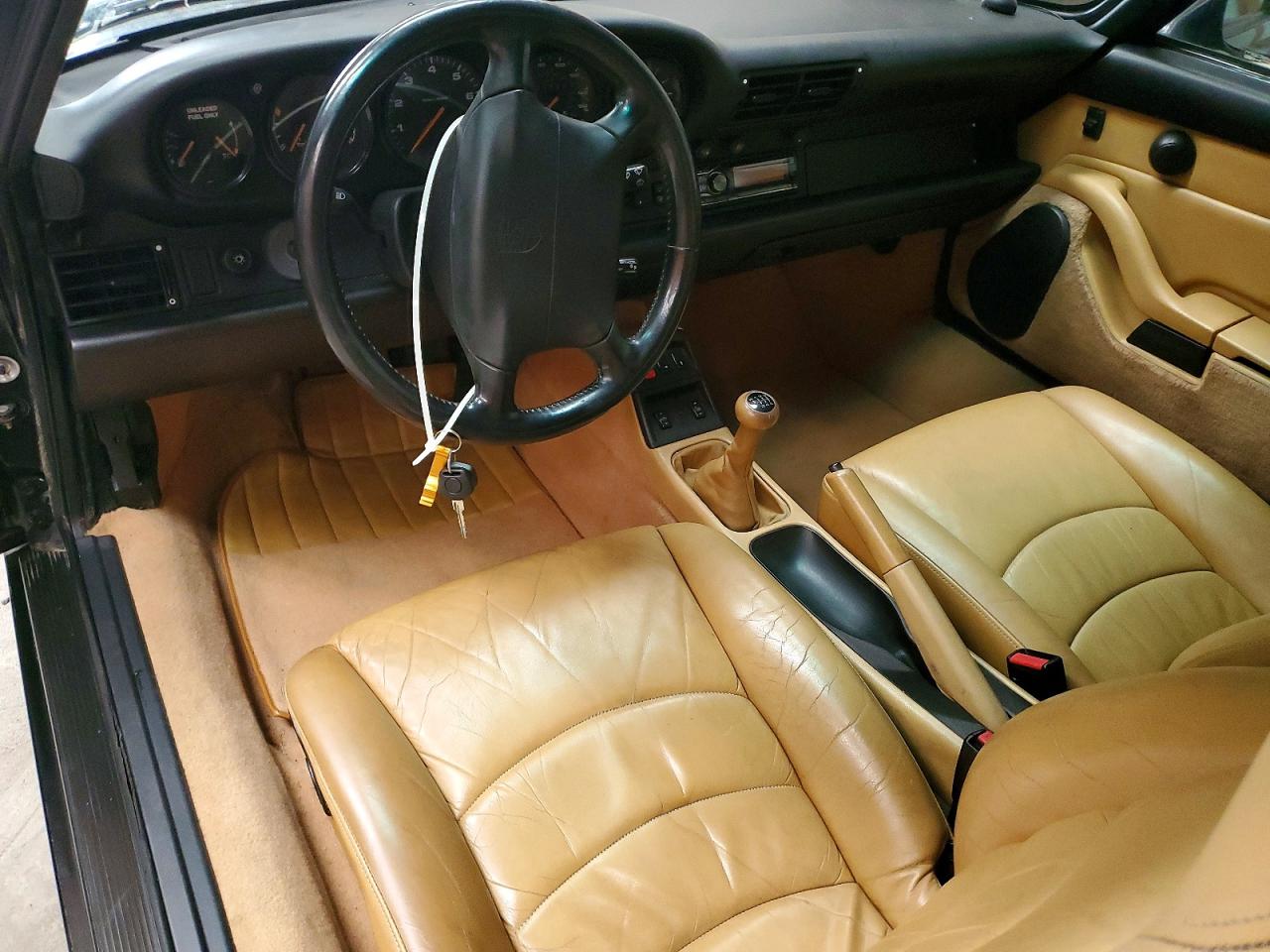 1995 Porsche 911 Carrera 2 Black vin: WP0CA2994SS340993