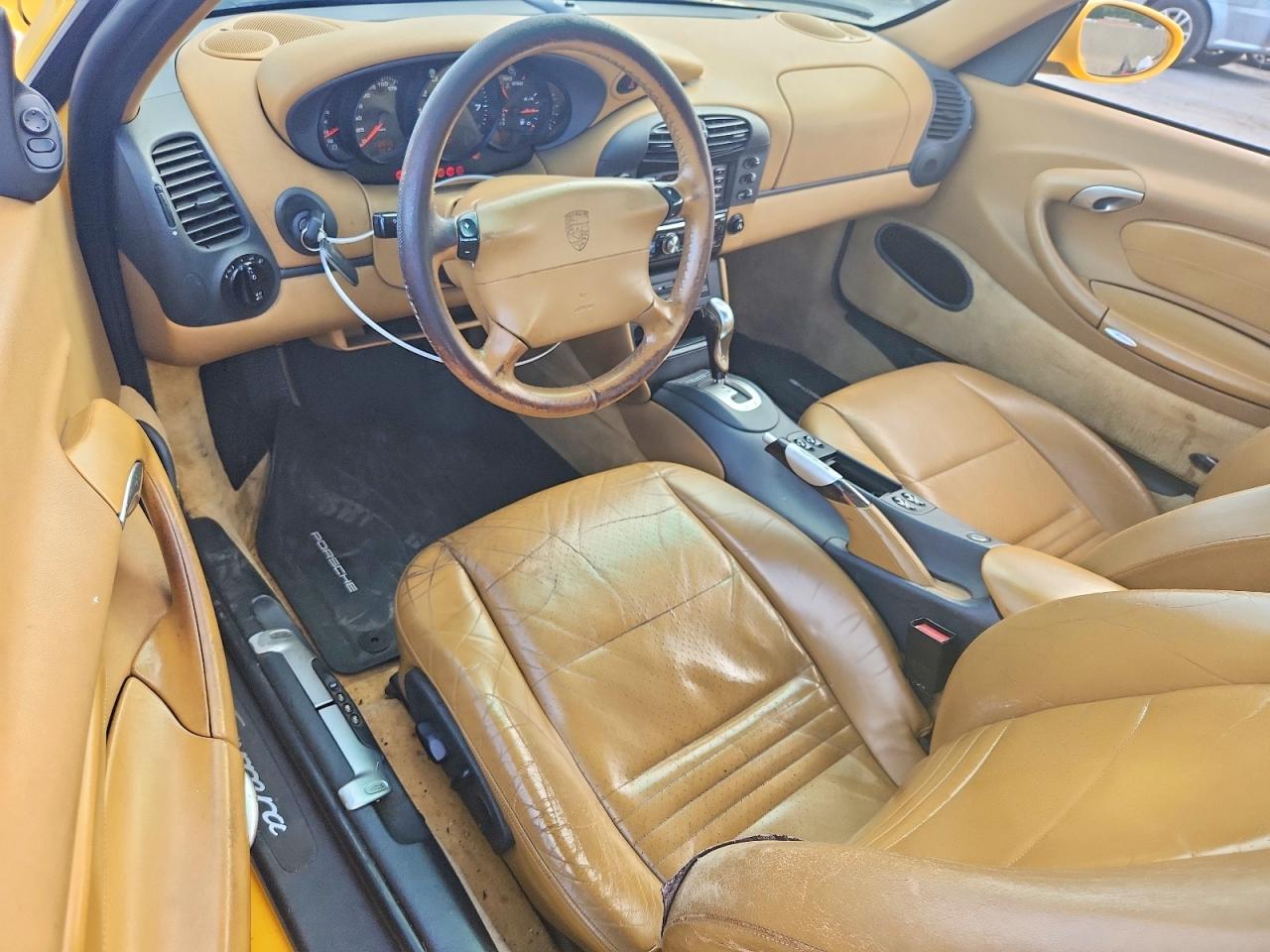 1999 Porsche 911 Carrera Yellow vin: WP0CA2994XS652917