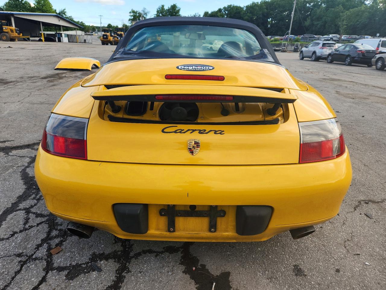 1999 Porsche 911 Carrera Yellow vin: WP0CA2994XS652917