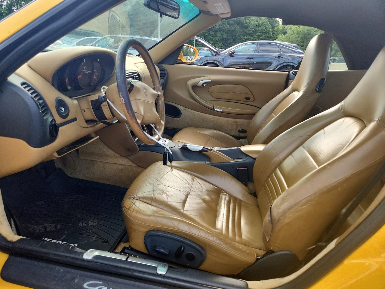 1999 Porsche 911 Carrera Yellow vin: WP0CA2994XS652917