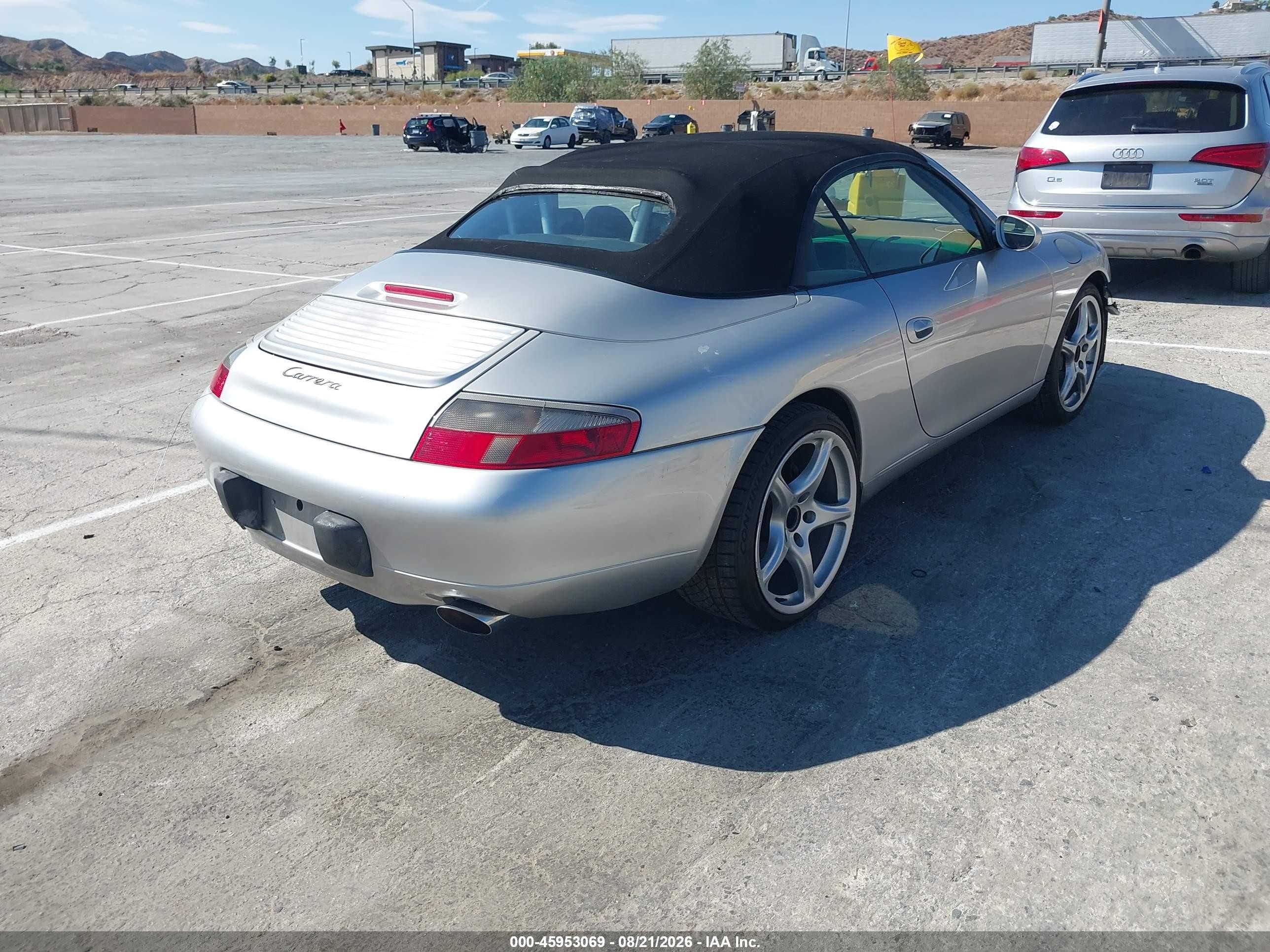 2001 Porsche 911 Carrera/carrera 4 Silver vin: WP0CA29951S651394