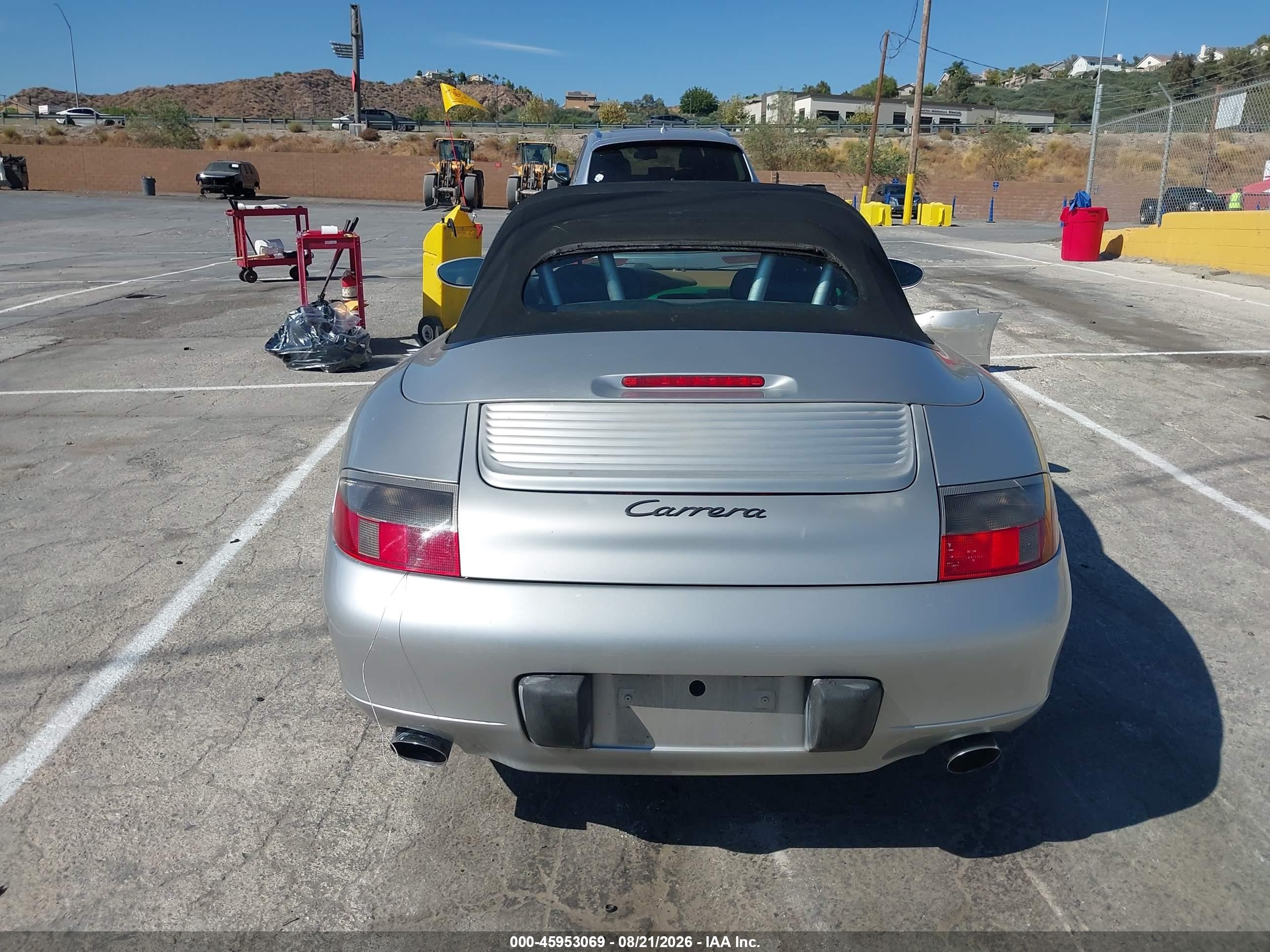 2001 Porsche 911 Carrera/carrera 4 Silver vin: WP0CA29951S651394