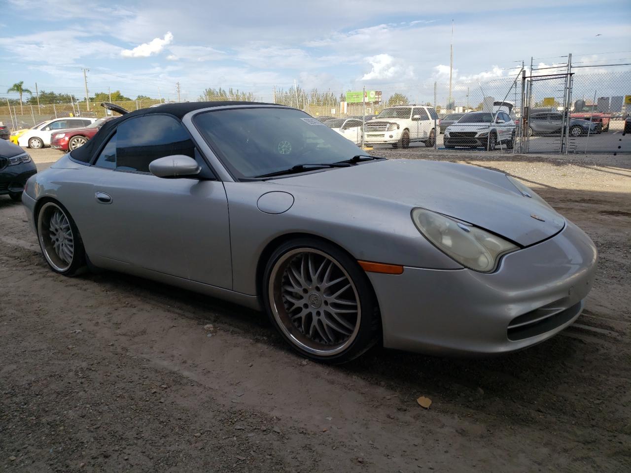 2002 Porsche 911 Carrera 2 Серебряный vin: WP0CA29952S650473