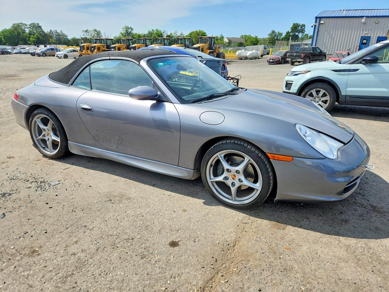 2002 Porsche 911 Carrera 2 Gray vin: WP0CA29952S652899