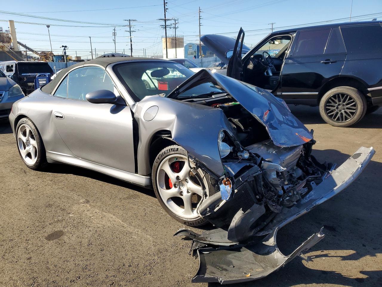2004 Porsche 911 Carrera Gray vin: WP0CA29964S652302