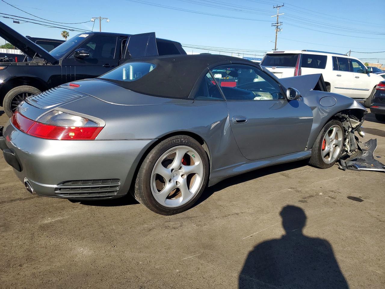 2004 Porsche 911 Carrera Gray vin: WP0CA29964S652302