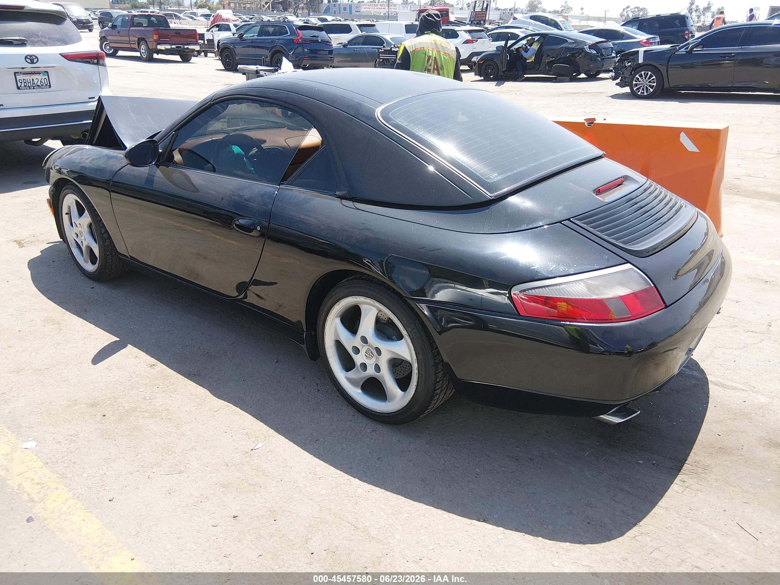 2000 Porsche 911 Carrera/carrera 4 Black vin: WP0CA2996YS653567