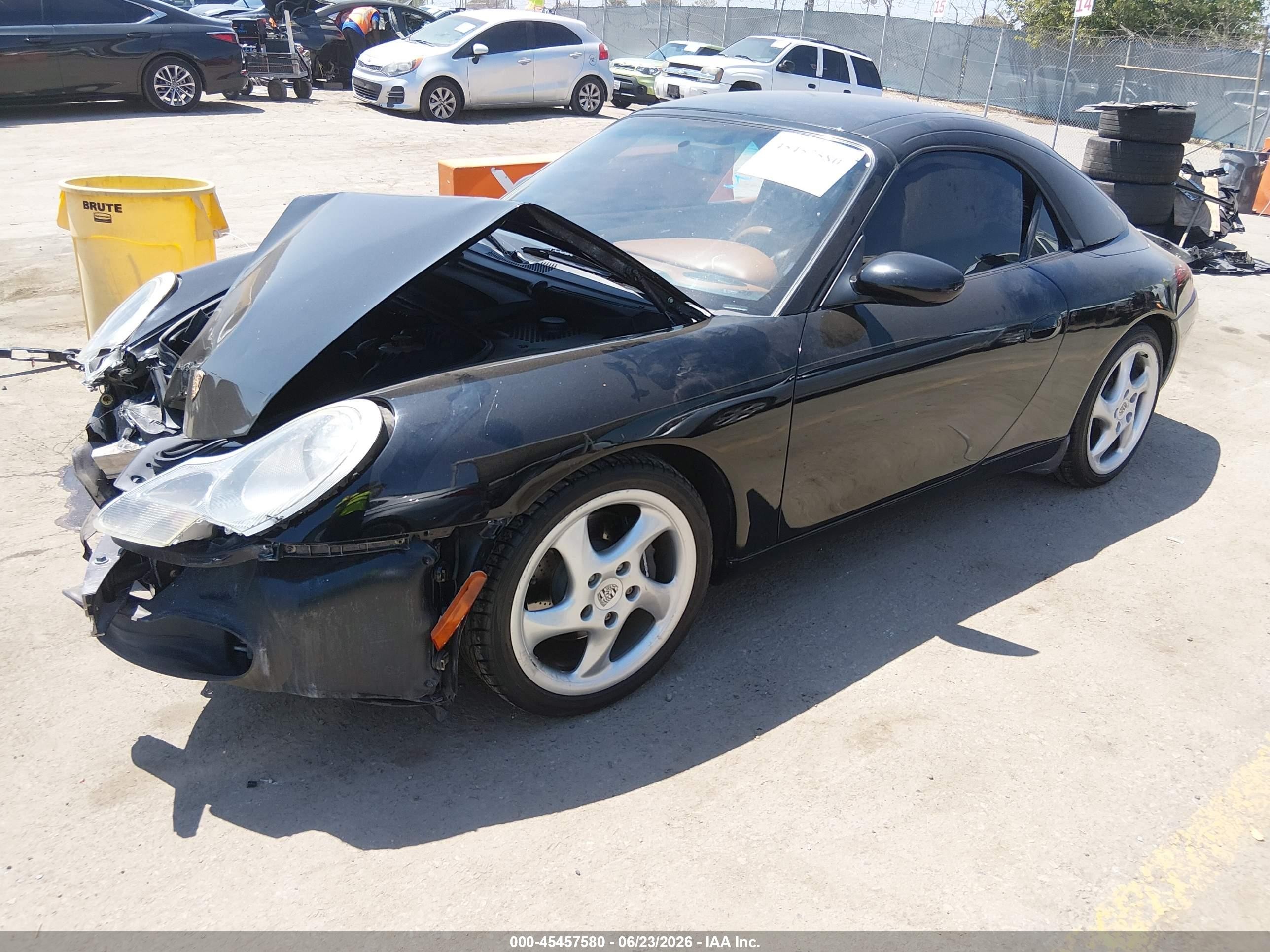 2000 Porsche 911 Carrera/carrera 4 Black vin: WP0CA2996YS653567