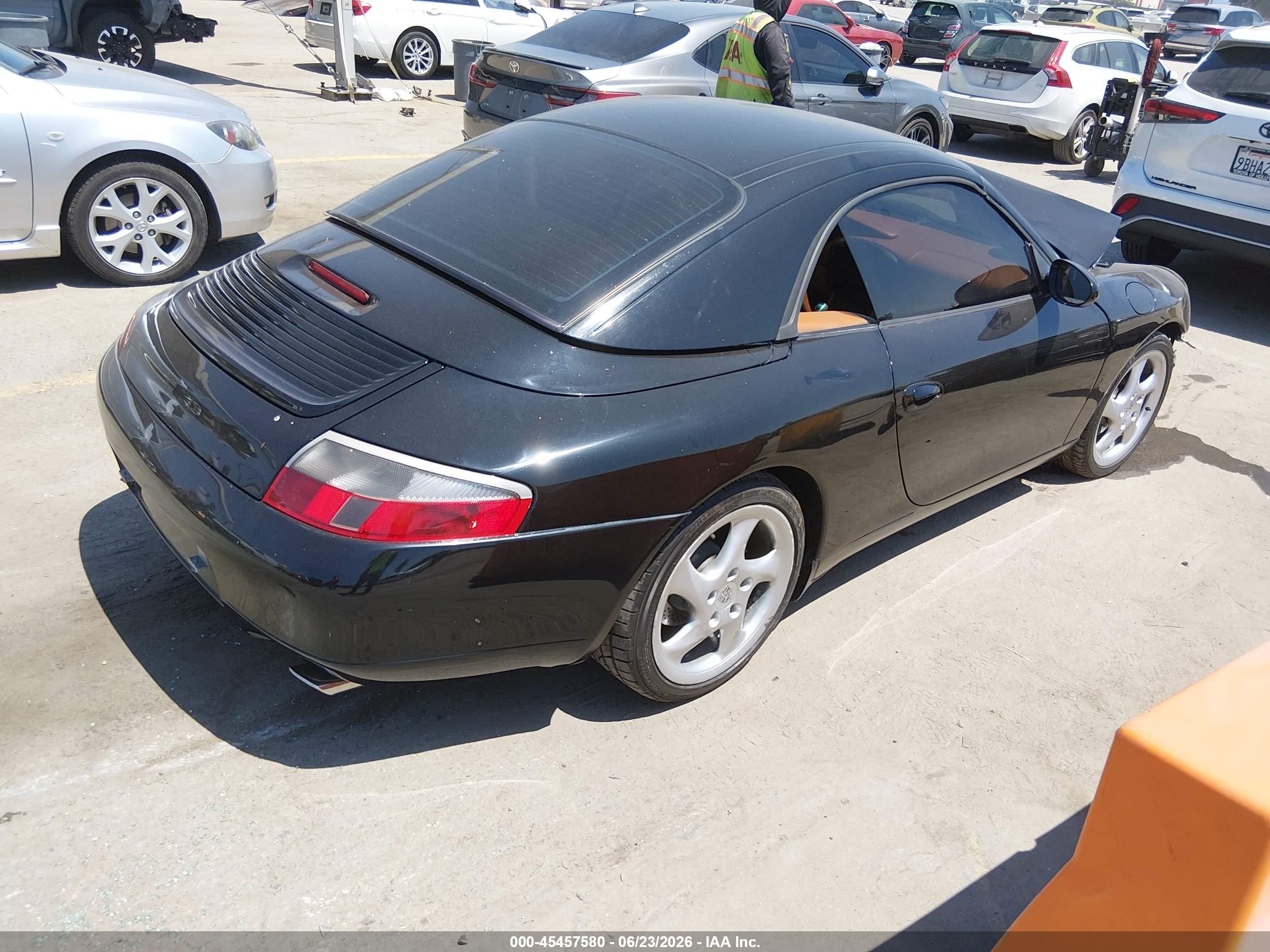 2000 Porsche 911 Carrera/carrera 4 Black vin: WP0CA2996YS653567