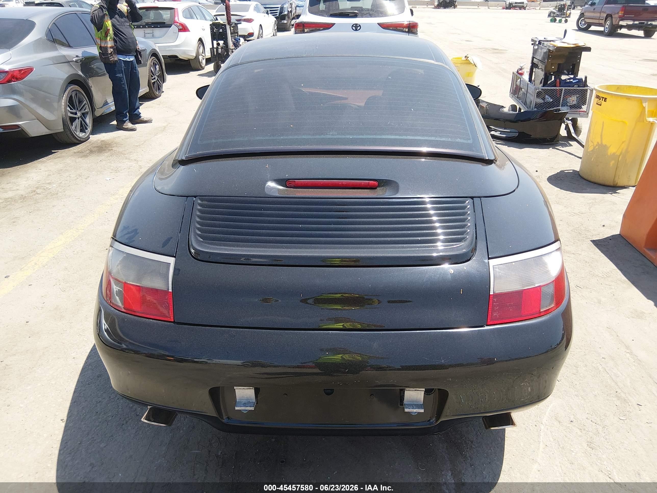 2000 Porsche 911 Carrera/carrera 4 Black vin: WP0CA2996YS653567