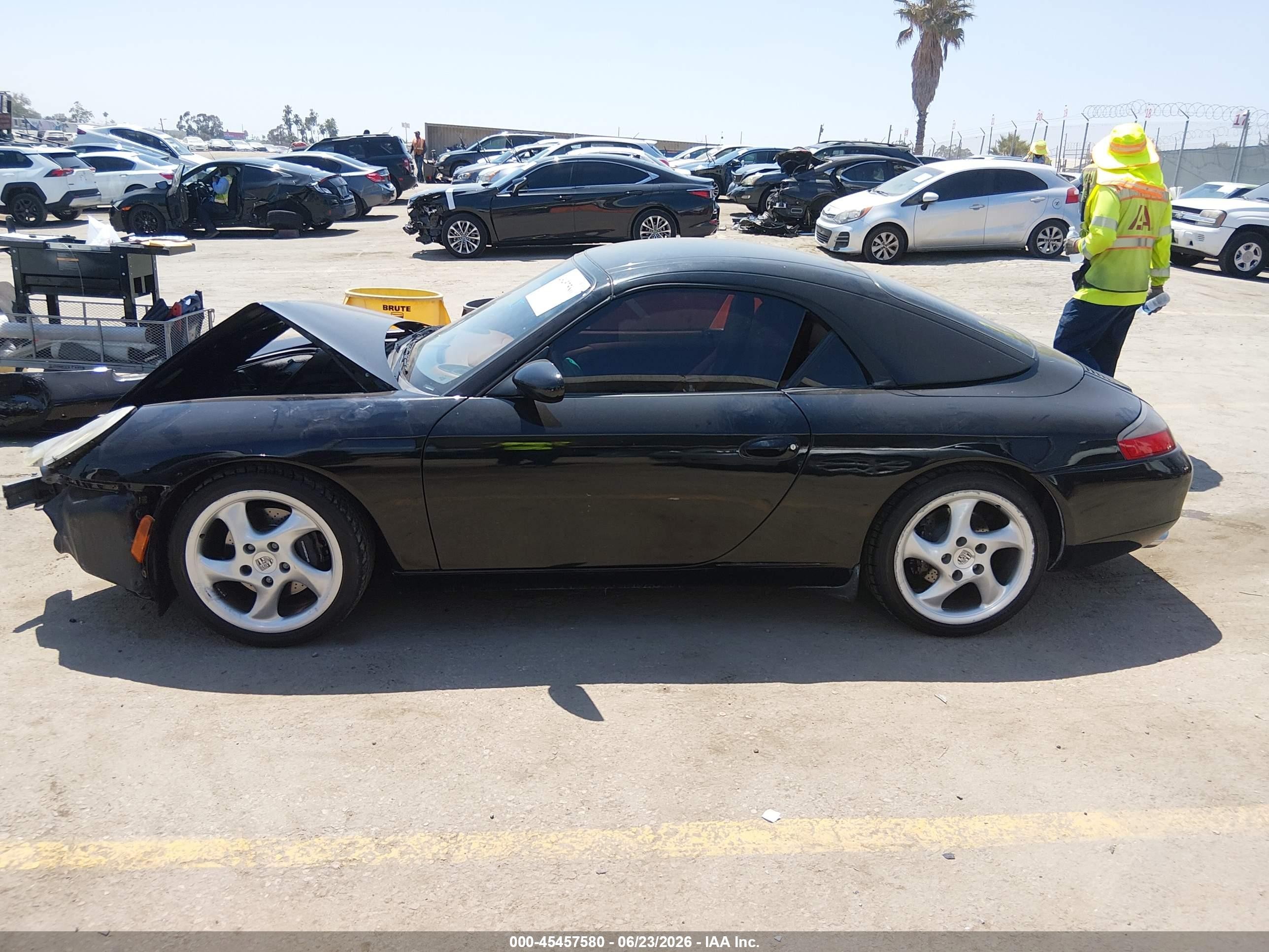 2000 Porsche 911 Carrera/carrera 4 Black vin: WP0CA2996YS653567