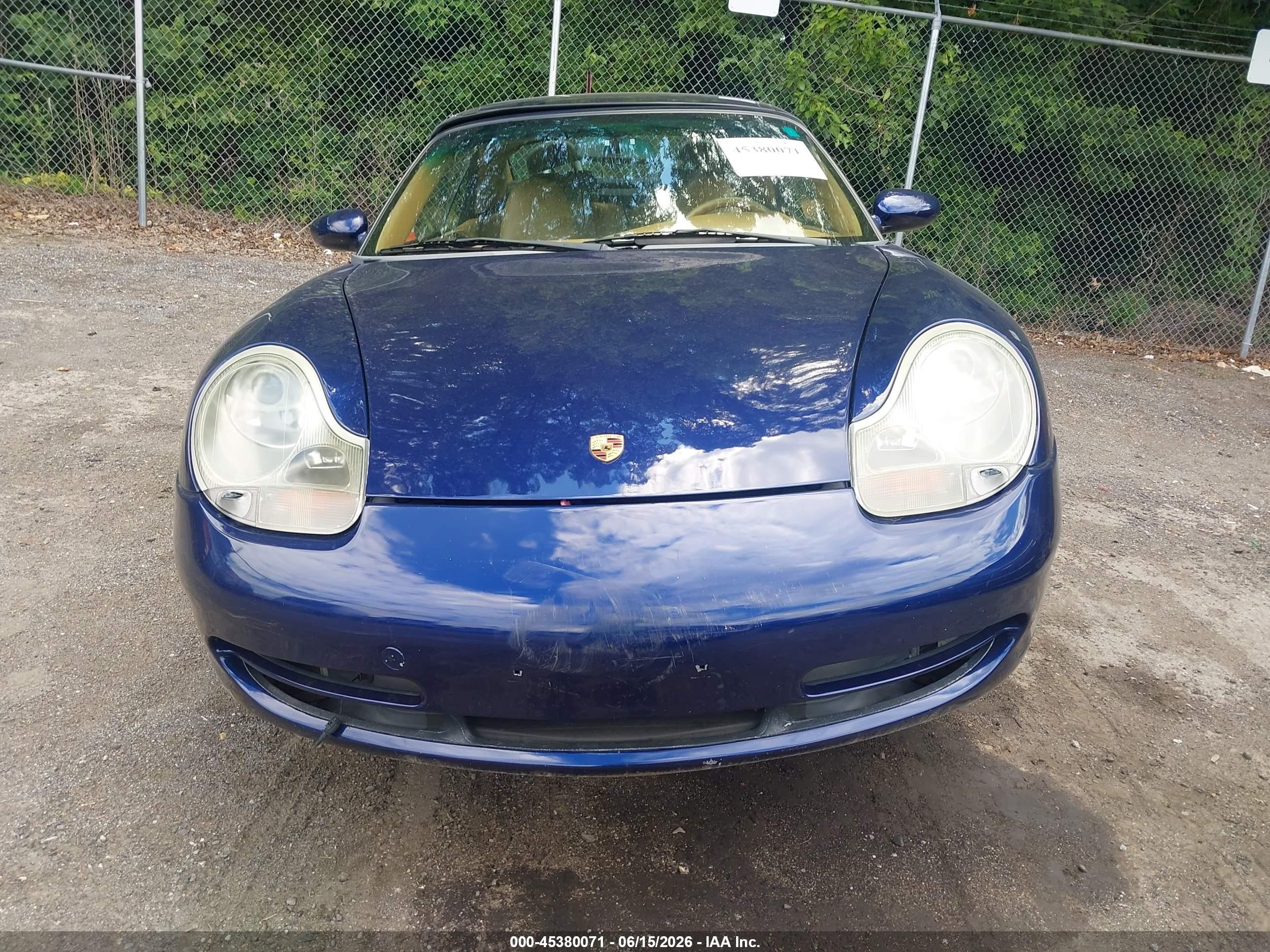 2001 Porsche 911 Carrera/carrera 4 Blue vin: WP0CA29971S652725