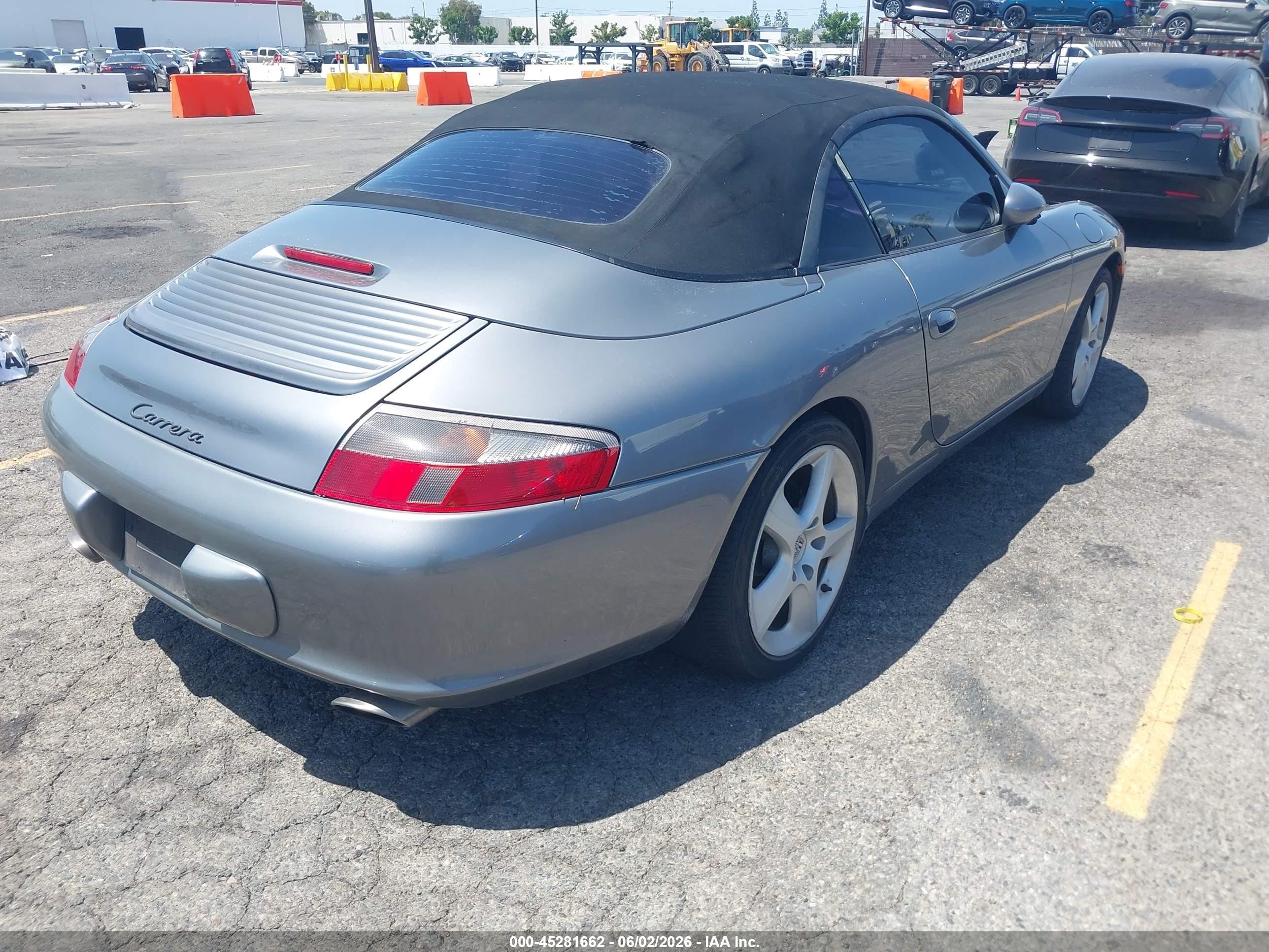 2004 Porsche 911 Carrera/carrera 4/carrera 4s Gray vin: WP0CA29974S650929