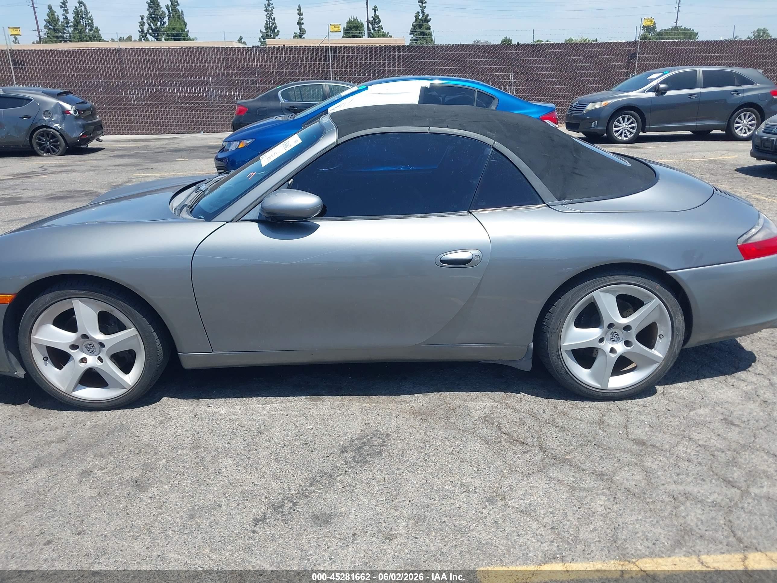2004 Porsche 911 Carrera/carrera 4/carrera 4s Gray vin: WP0CA29974S650929