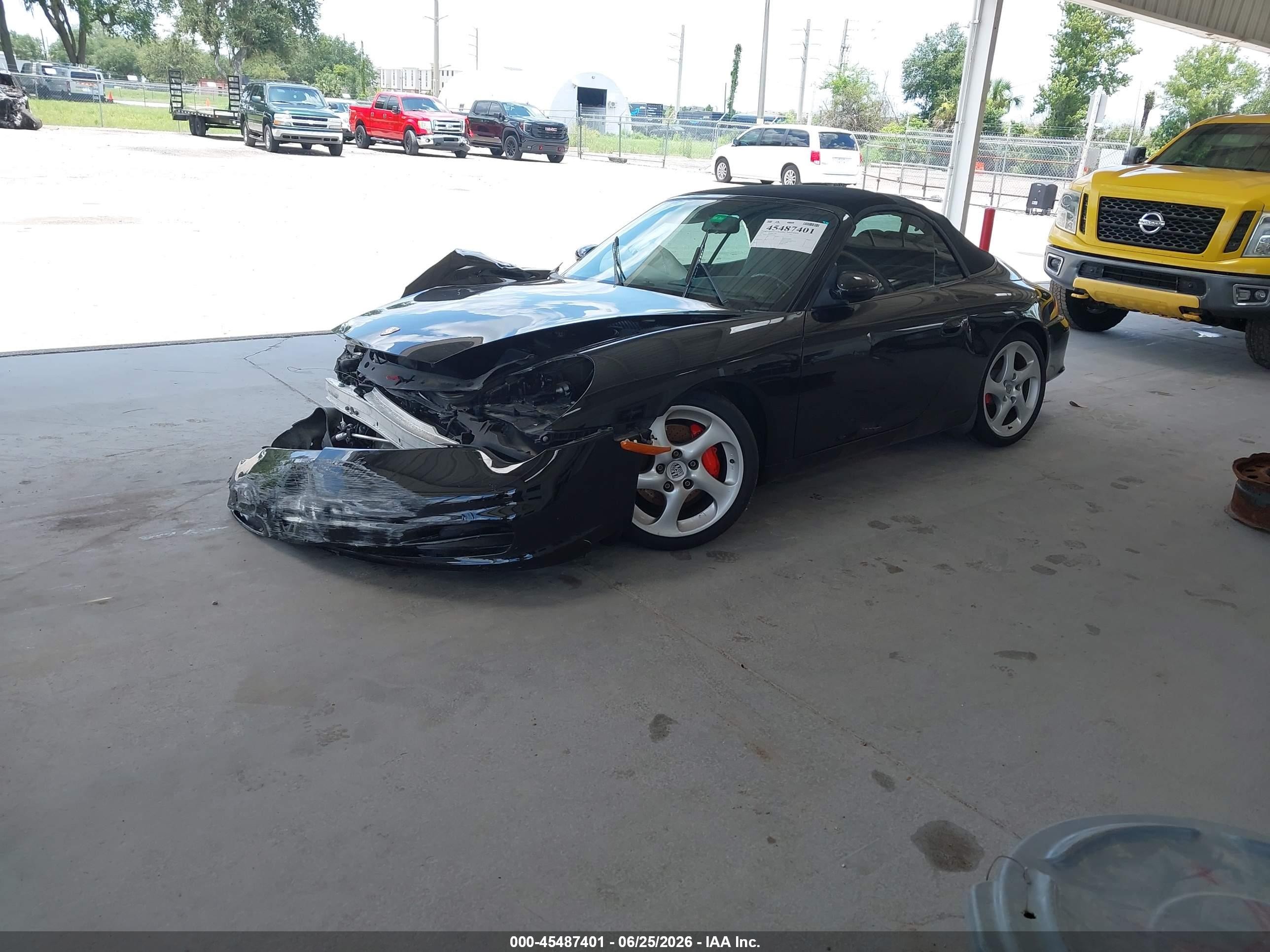2004 Porsche 911 Carrera/carrera 4/carrera 4s Black vin: WP0CA29974S651501