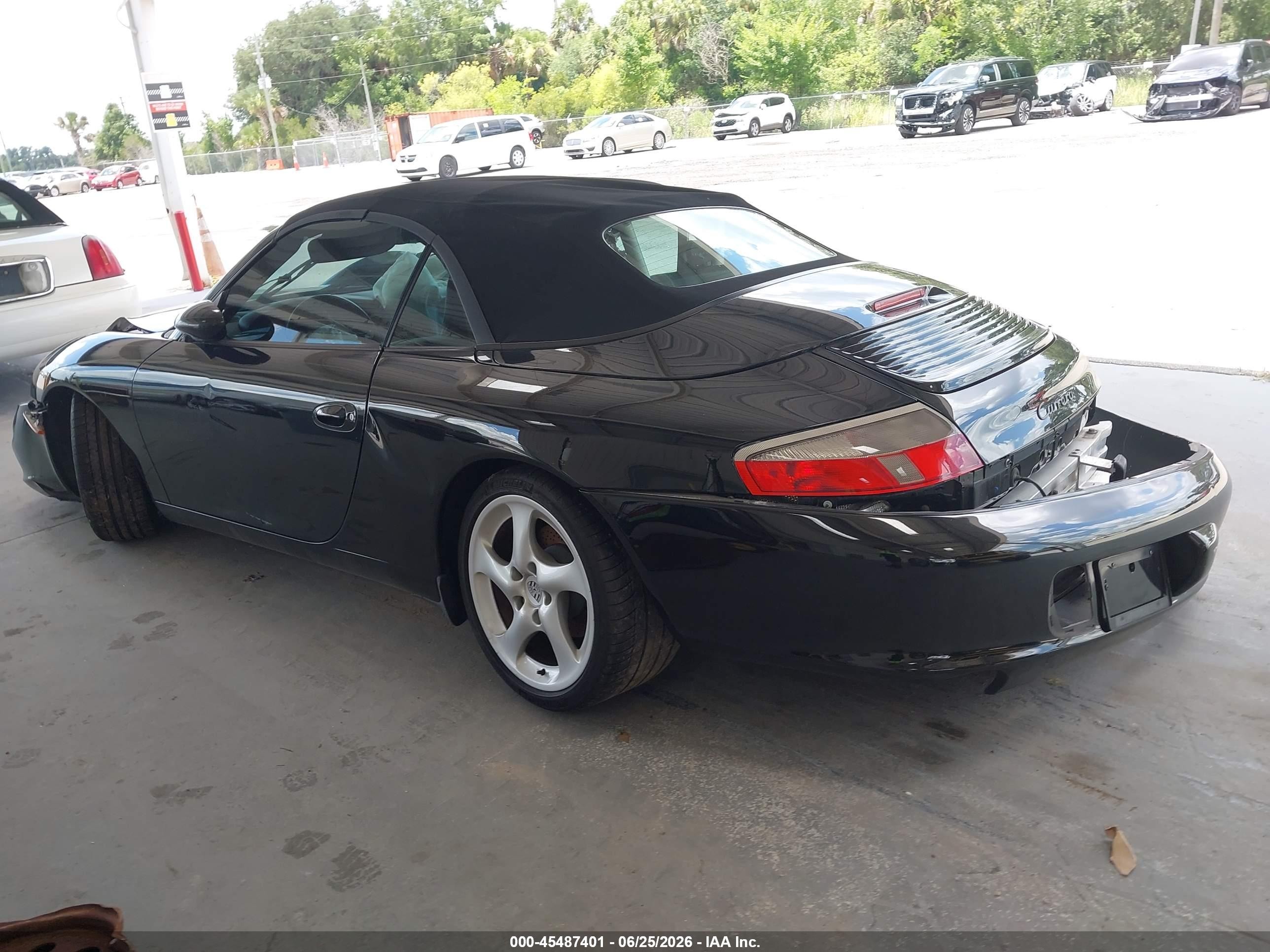 2004 Porsche 911 Carrera/carrera 4/carrera 4s Black vin: WP0CA29974S651501