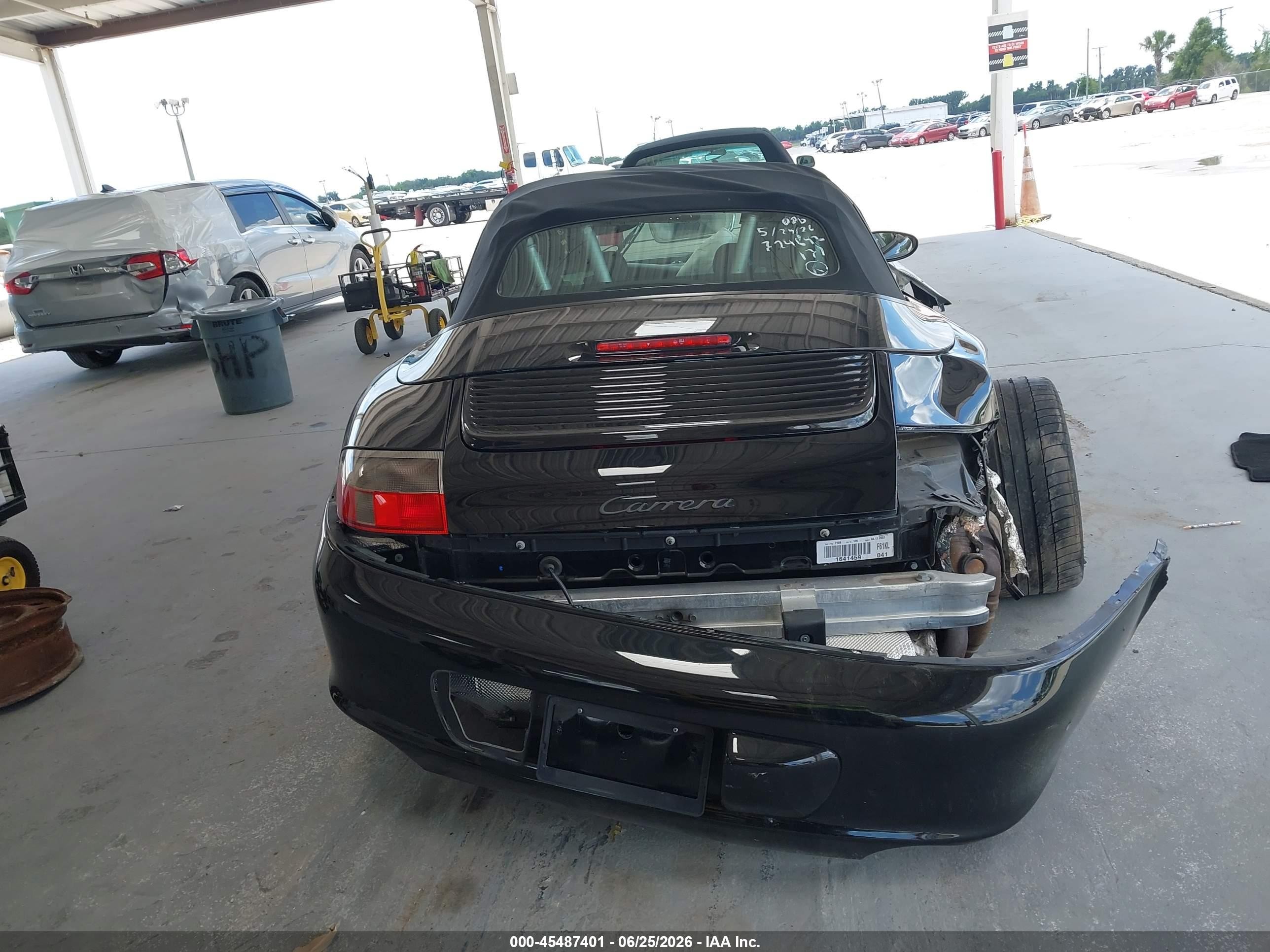 2004 Porsche 911 Carrera/carrera 4/carrera 4s Black vin: WP0CA29974S651501