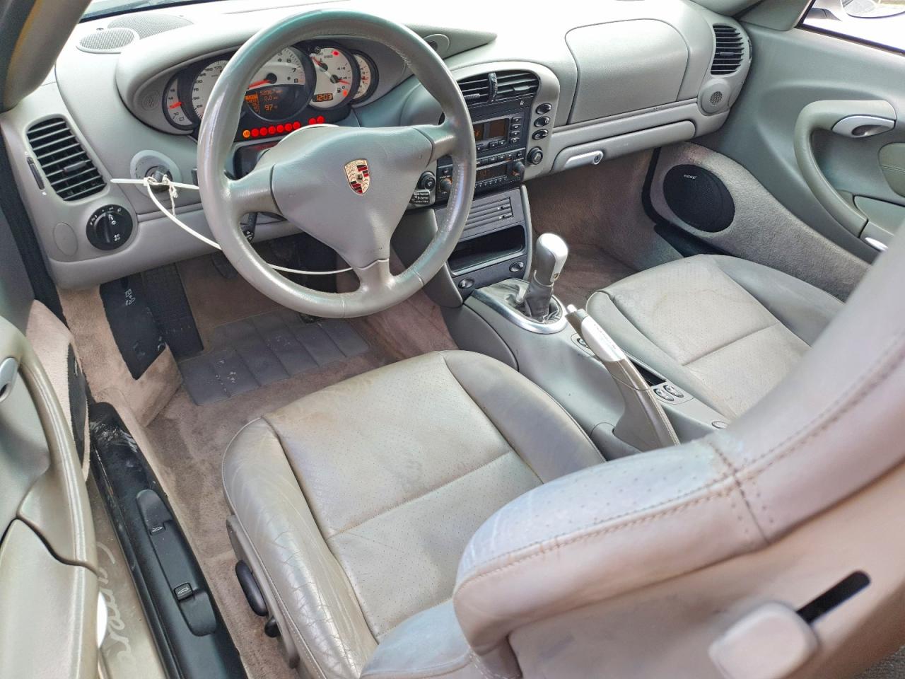 2004 Porsche 911 Carrera Silver vin: WP0CA29974S651708