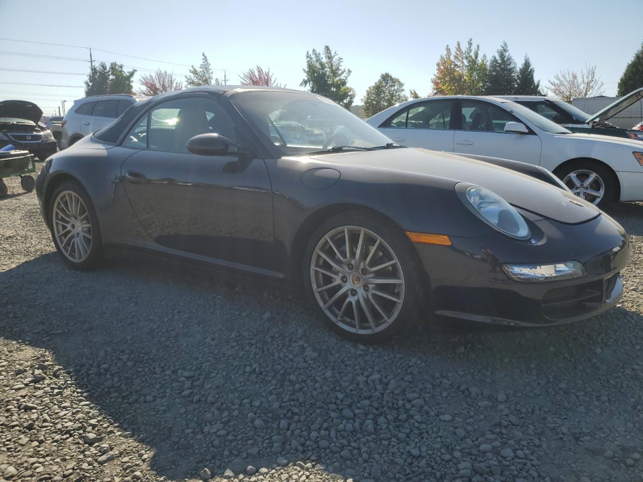 2008 Porsche 911 Carrera Cabriolet Blue vin: WP0CA29978S765715