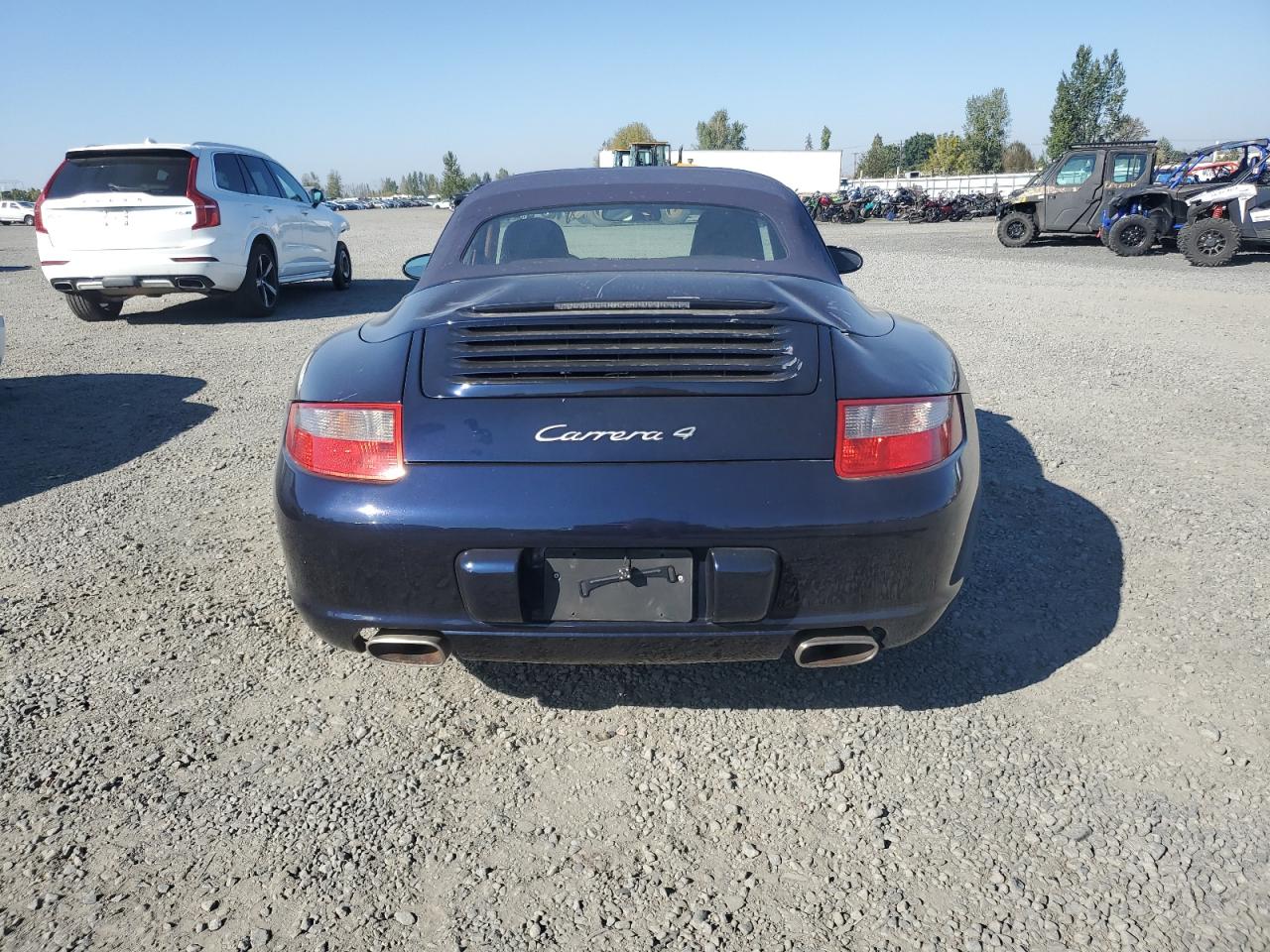 2008 Porsche 911 Carrera Cabriolet Blue vin: WP0CA29978S765715