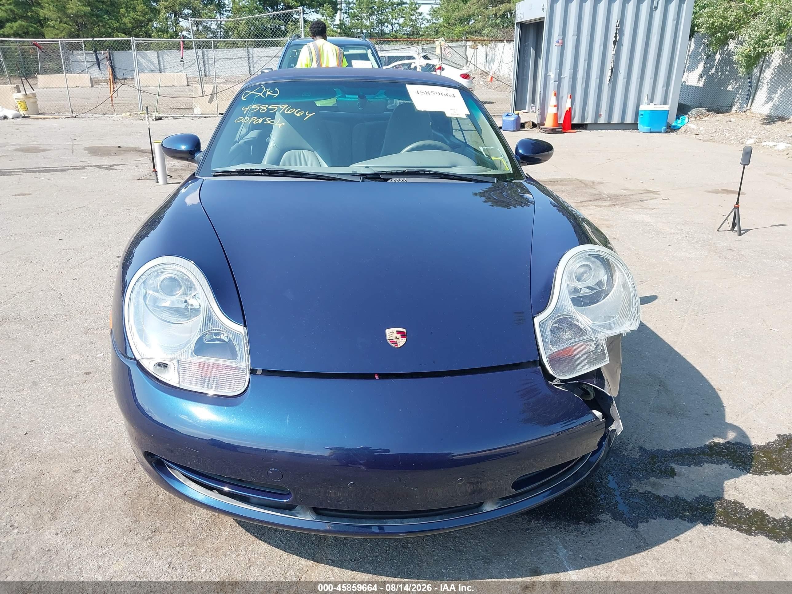 2000 Porsche 911 Carrera/carrera 4 Dark Blue vin: WP0CA2997YS651102