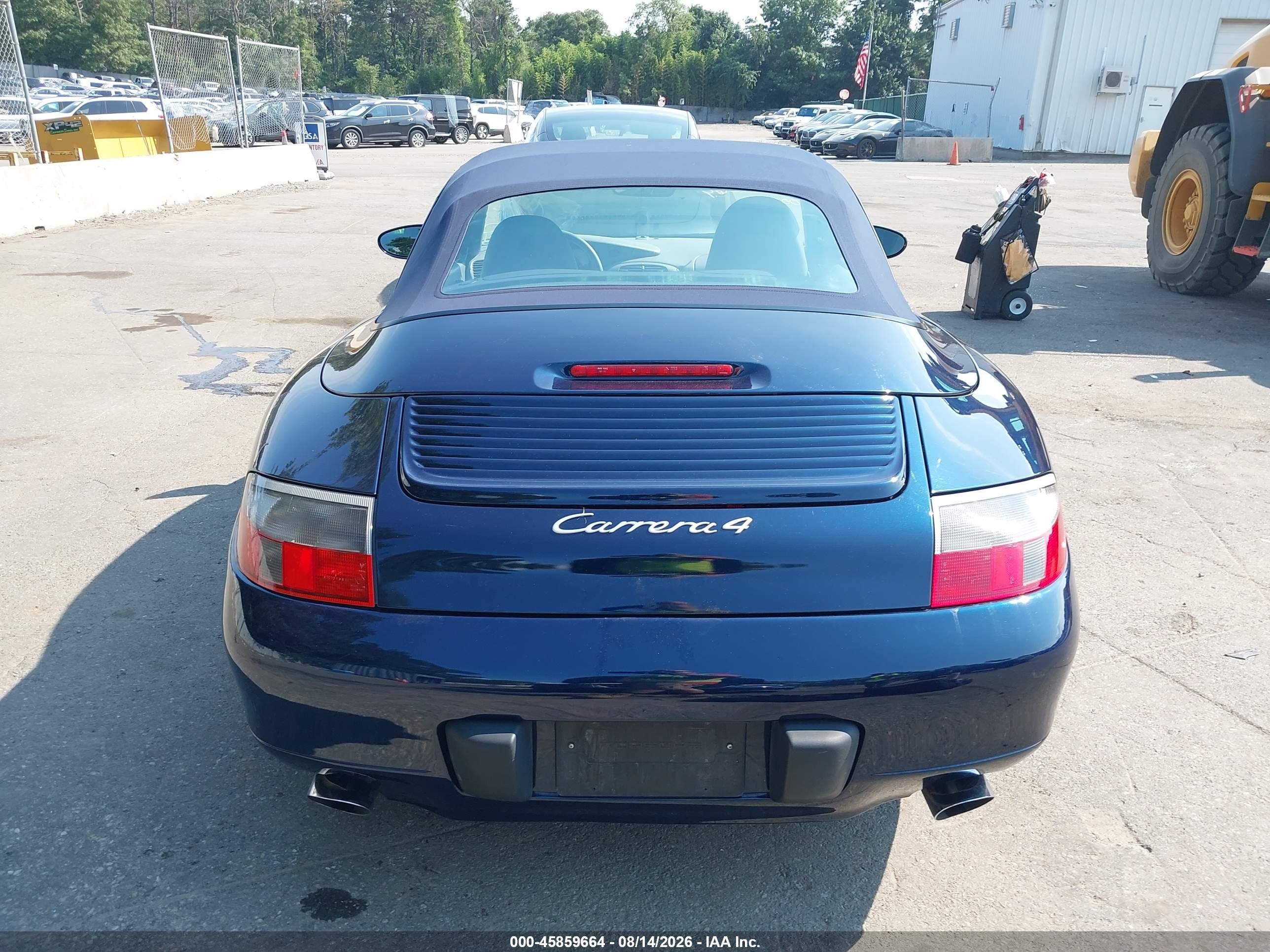 2000 Porsche 911 Carrera/carrera 4 Dark Blue vin: WP0CA2997YS651102