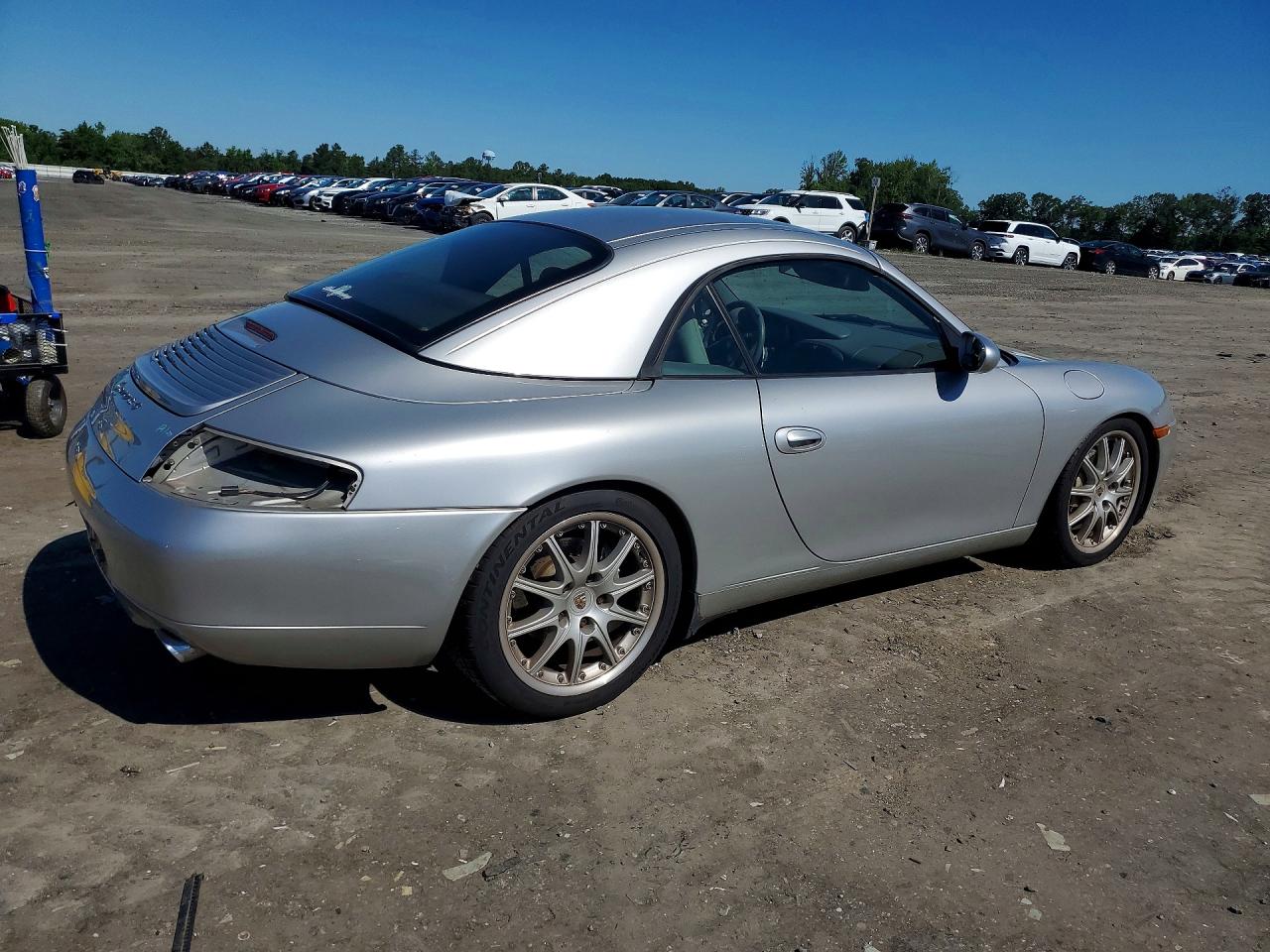 1999 Porsche 911 Carrera Silver vin: WP0CA2998XS653116