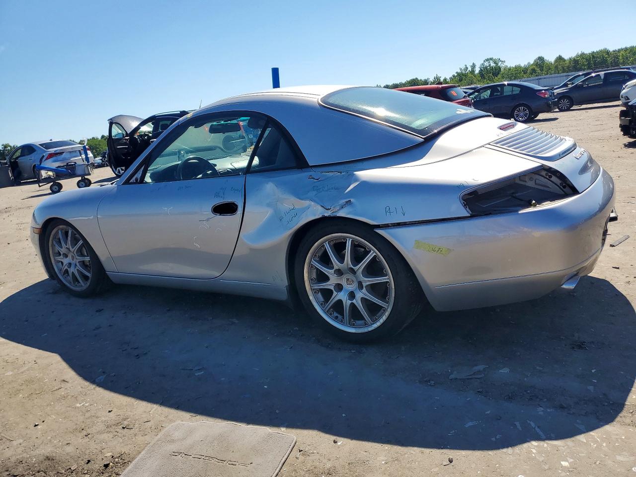 1999 Porsche 911 Carrera Silver vin: WP0CA2998XS653116