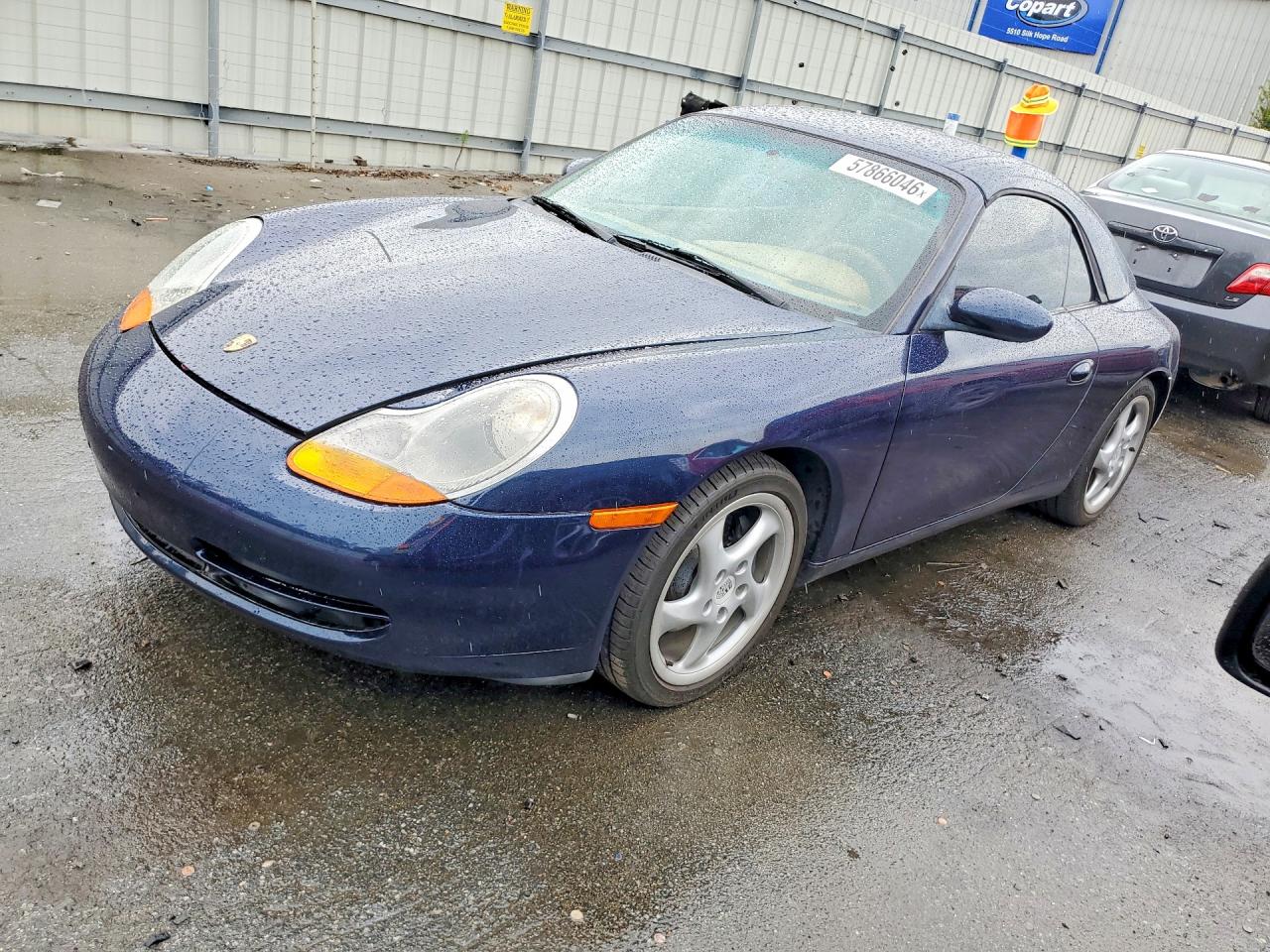 1999 Porsche 911 Carrera Blue vin: WP0CA2999XS654436
