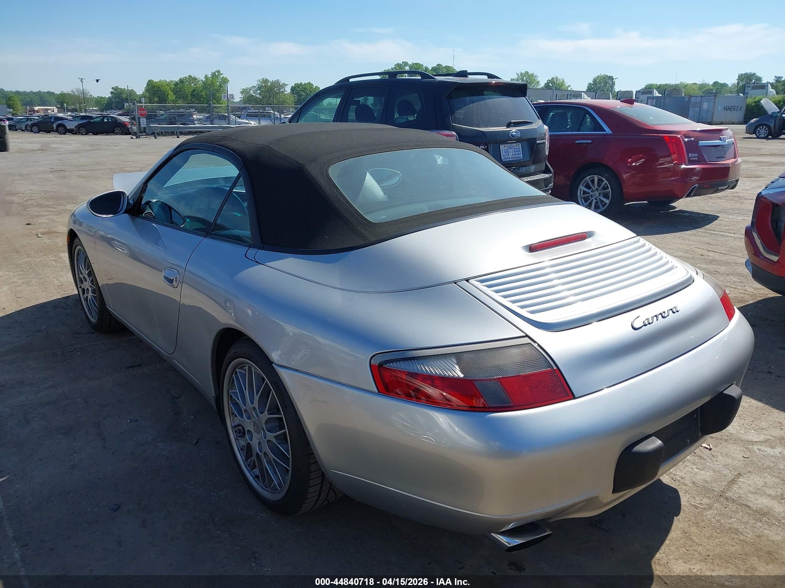 2000 Porsche 911 Carrera/carrera 4 Silver vin: WP0CA2999YS654390