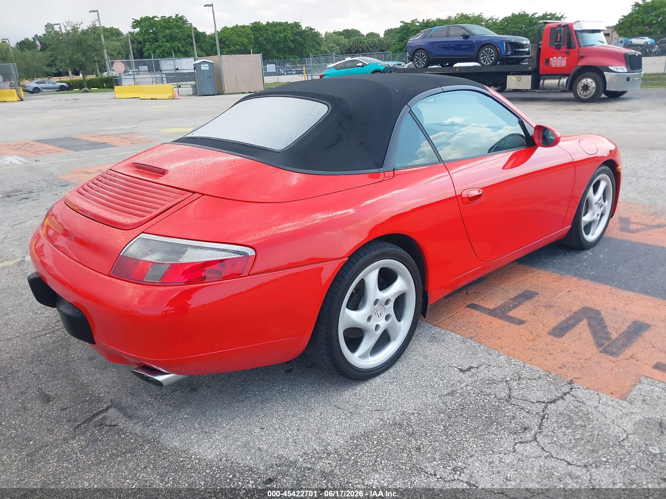 2001 Porsche 911 Carrera/carrera 4 Red vin: WP0CA299X1S652220