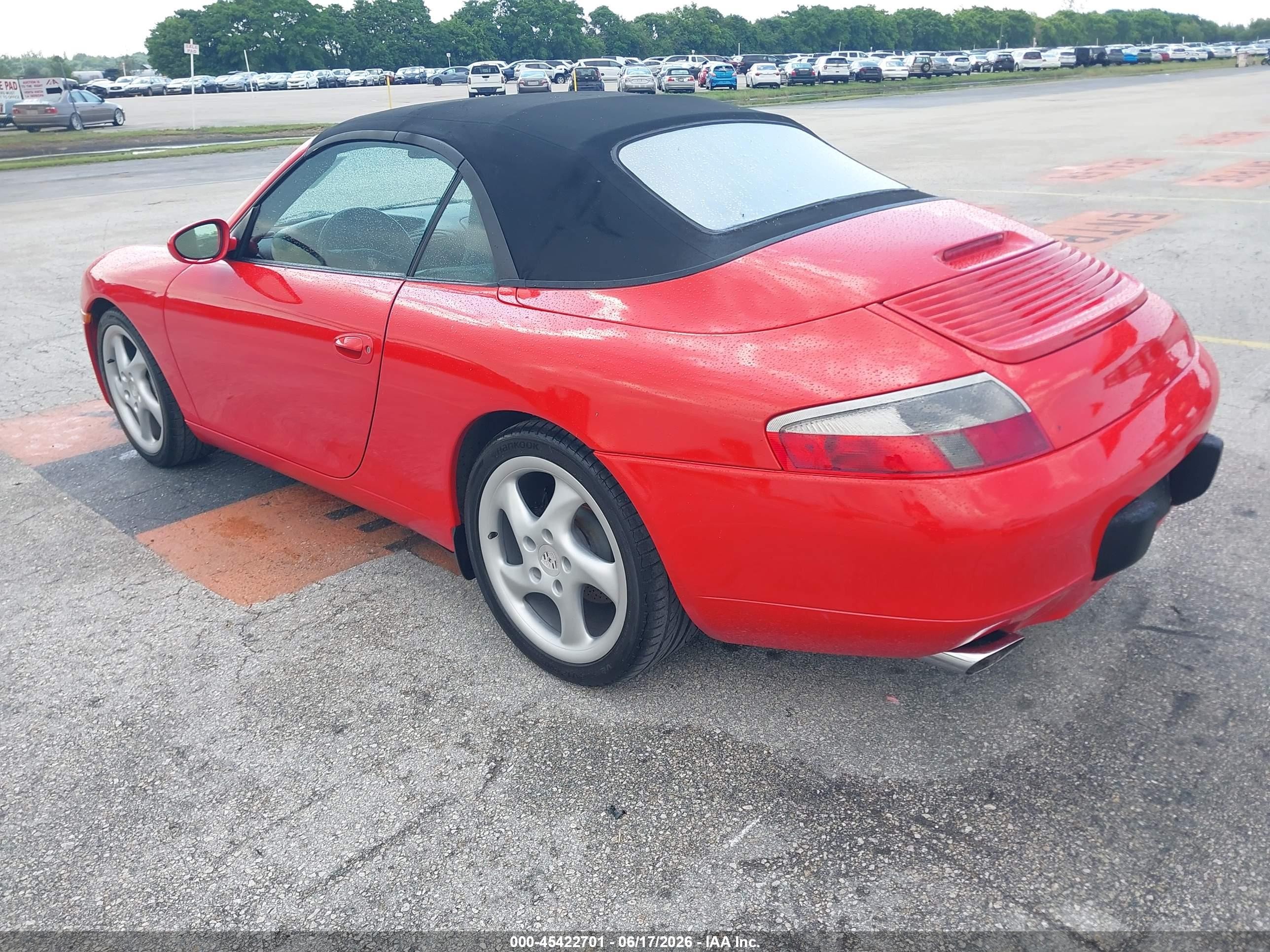 2001 Porsche 911 Carrera/carrera 4 Red vin: WP0CA299X1S652220
