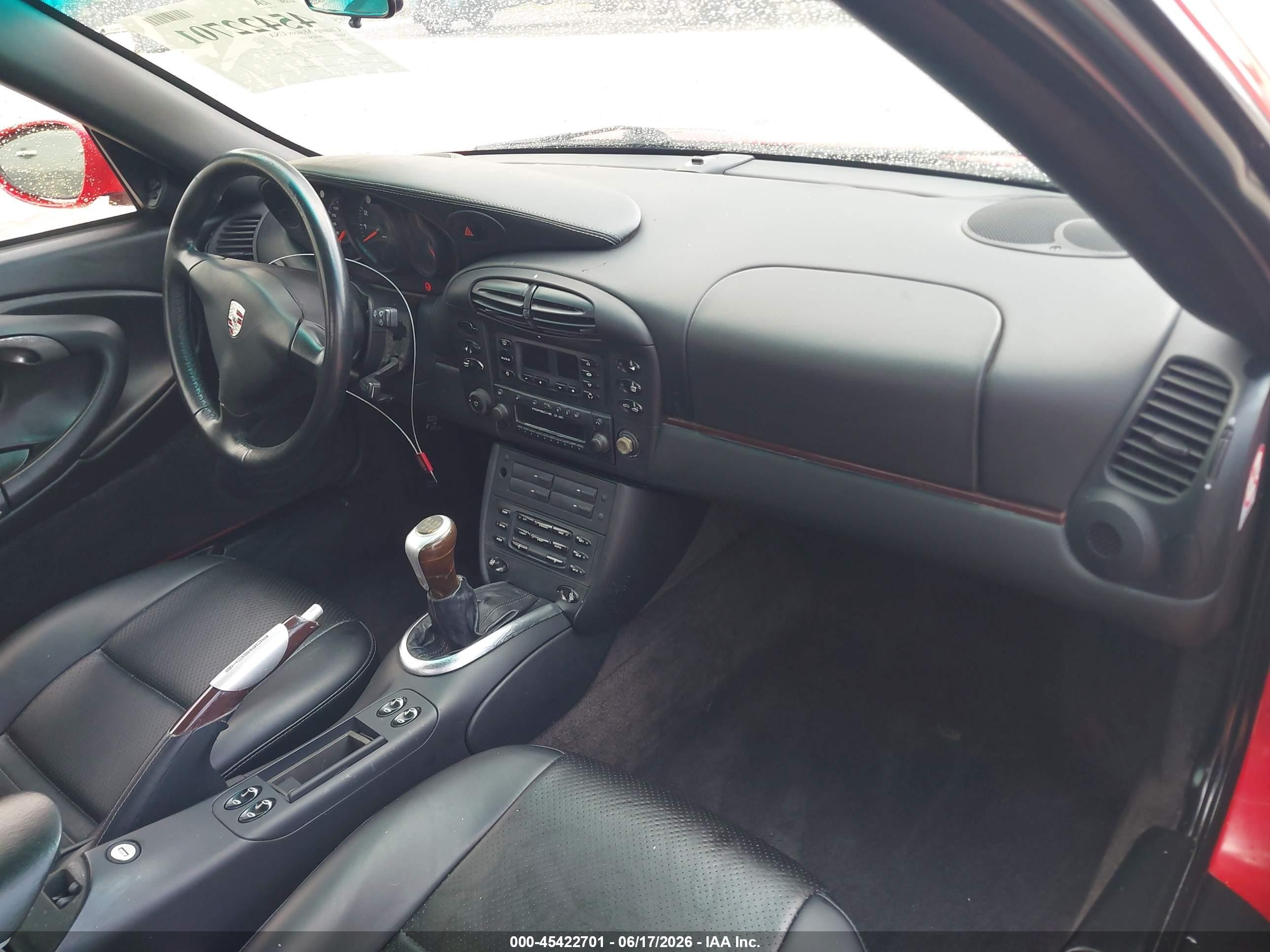 2001 Porsche 911 Carrera/carrera 4 Red vin: WP0CA299X1S652220