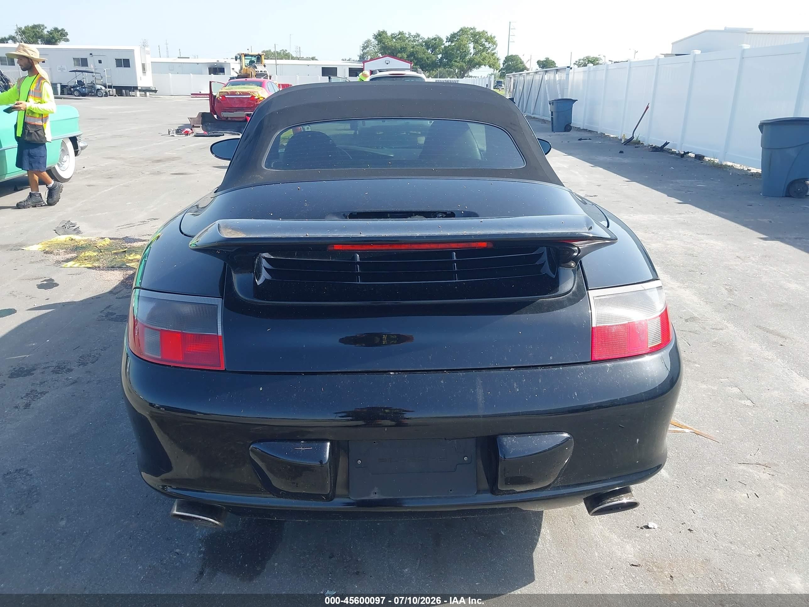 2003 Porsche 911 Carrera/carrera 4 Black vin: WP0CA299X3S651345