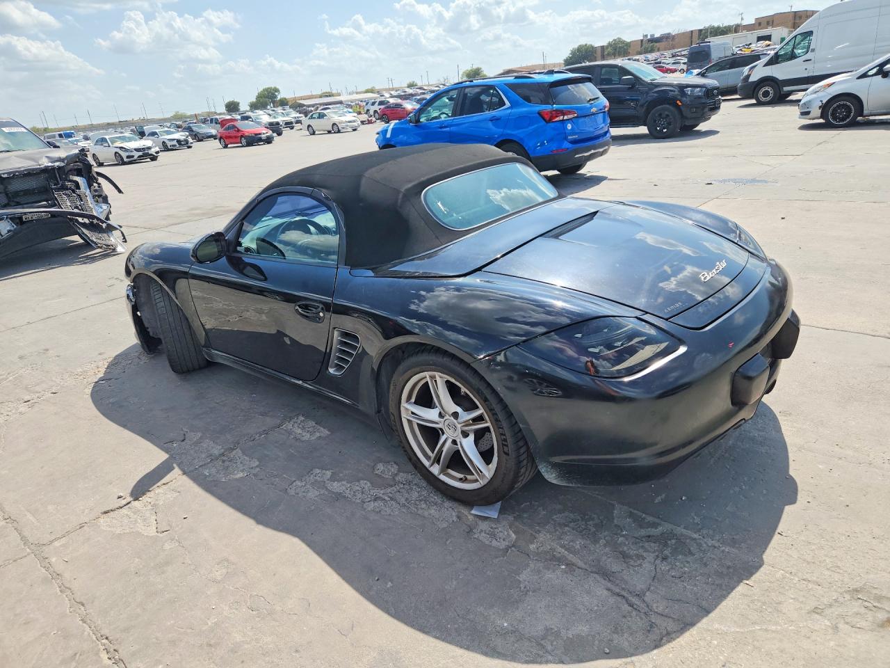2011 Porsche Boxster Черный vin: WP0CA2A81BS710364