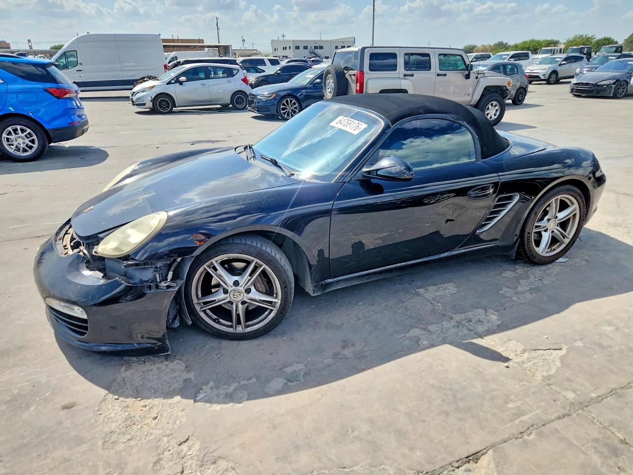 2011 Porsche Boxster Черный vin: WP0CA2A81BS710364