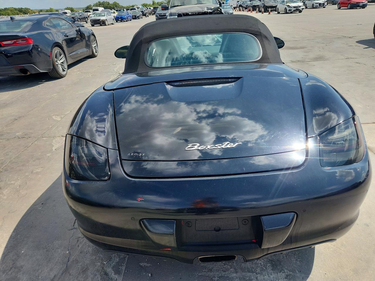 2011 Porsche Boxster Черный vin: WP0CA2A81BS710364