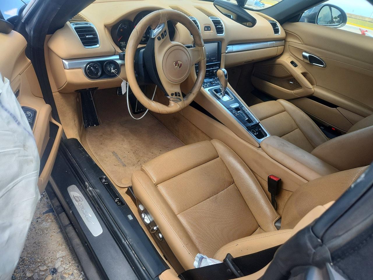 2013 Porsche Boxster Gray vin: WP0CA2A81DK112262