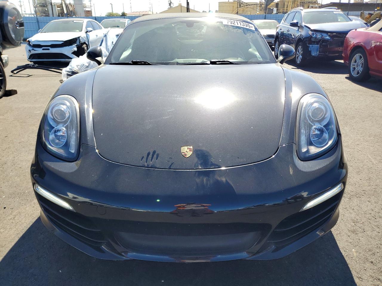 2014 Porsche Boxster Black vin: WP0CA2A81ES120377